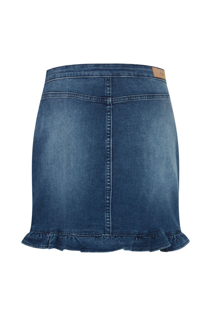 Jupe portefeuille jean ICHI