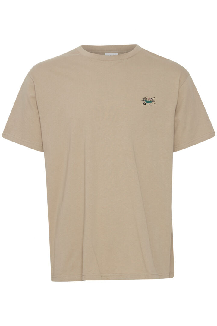 T-shirt détail broderie SOLID