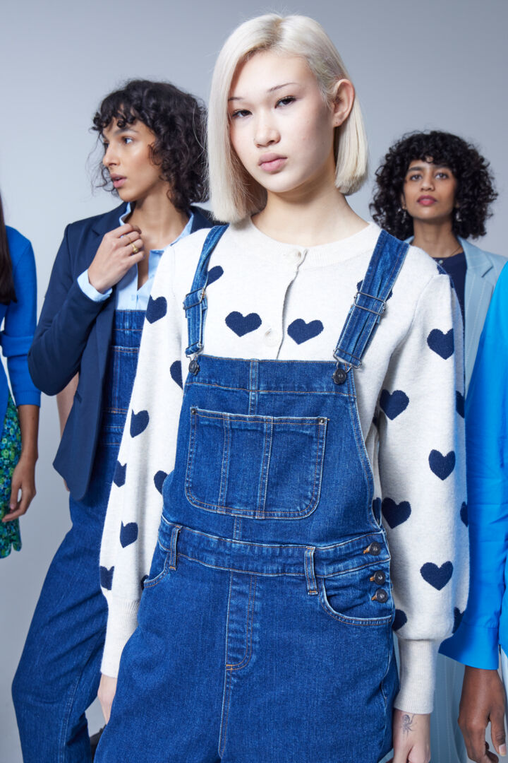 Salopette denim ICHI