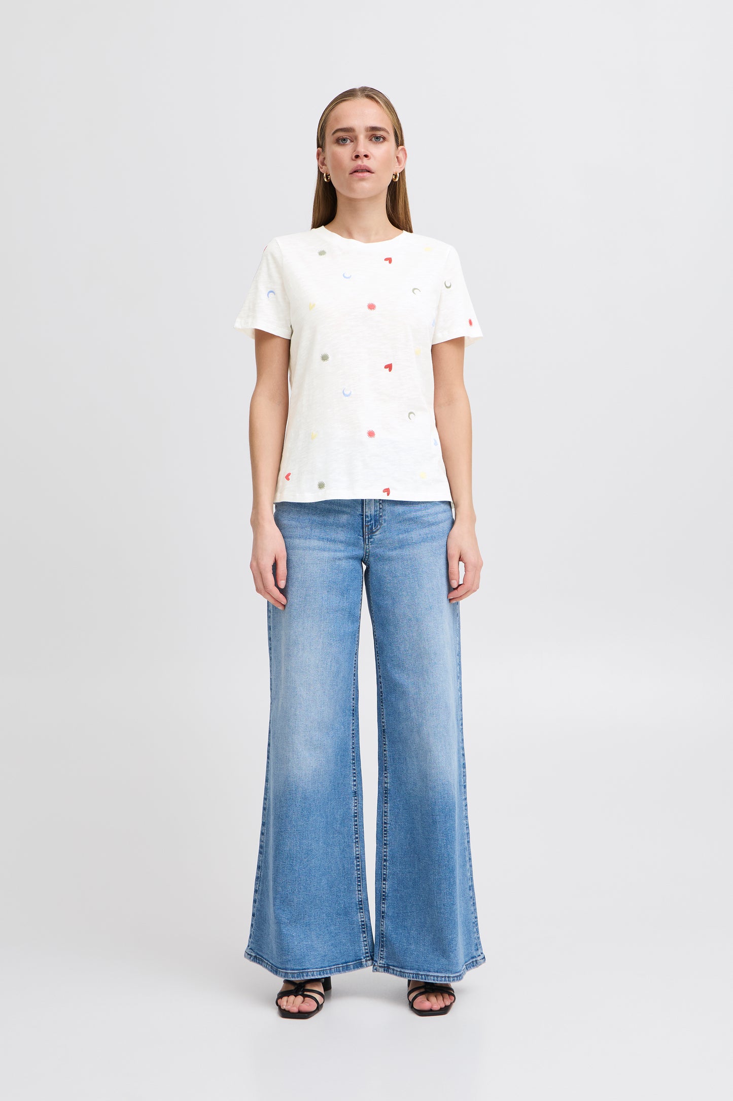 T-shirt petites broderies ICHI