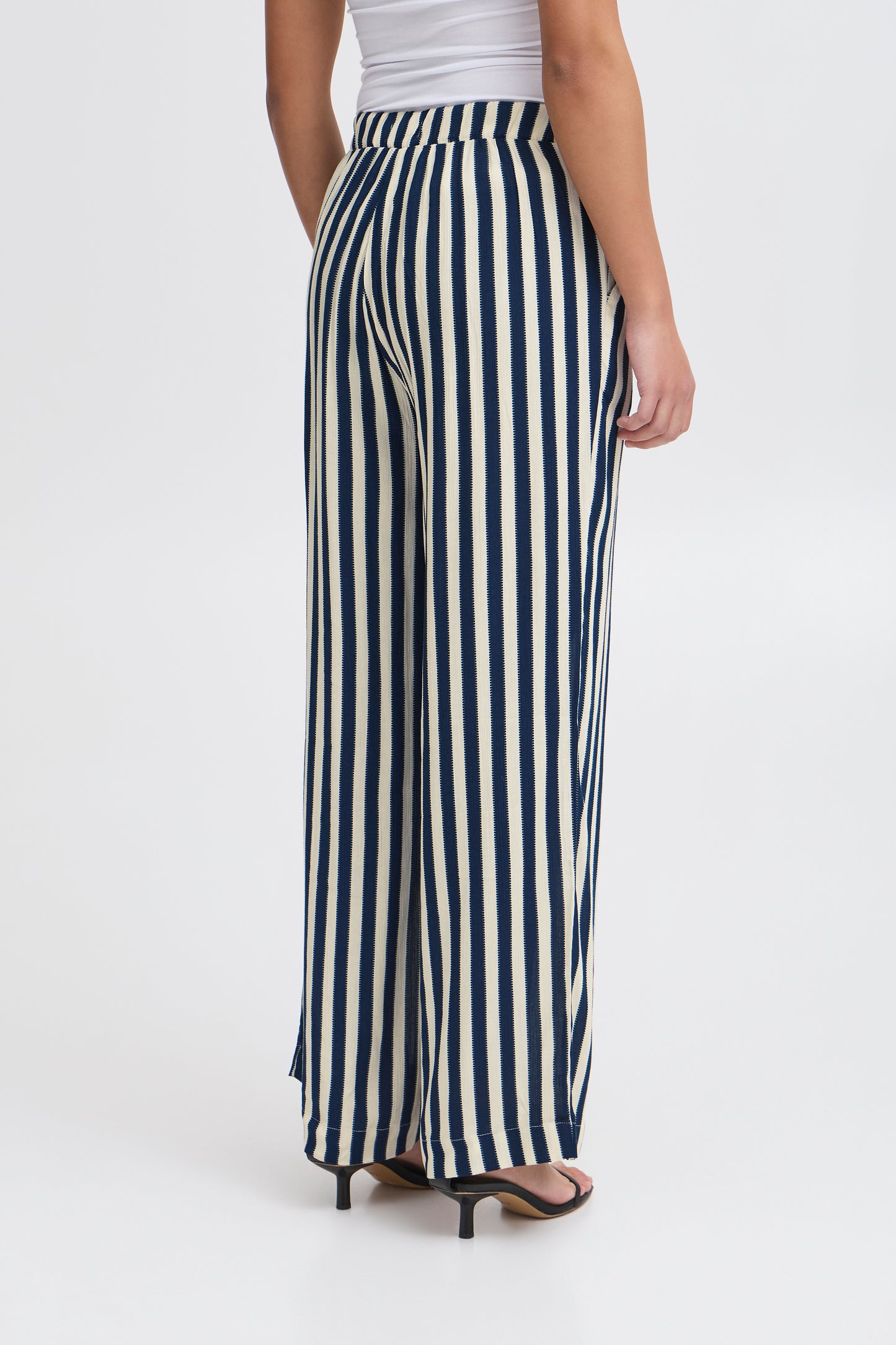 Pantalon fluide rayures ICHI