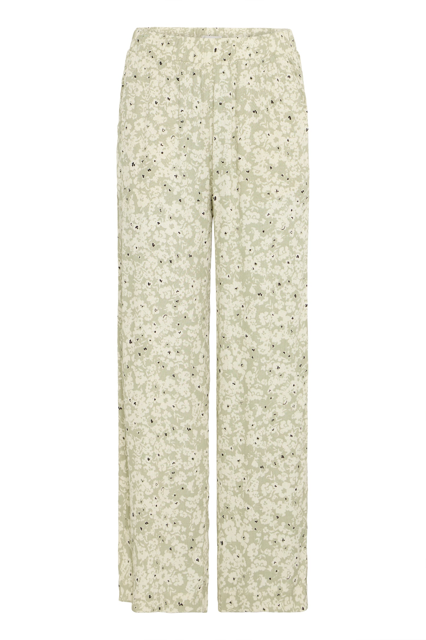 Pantalon fluide motif floral ICHI