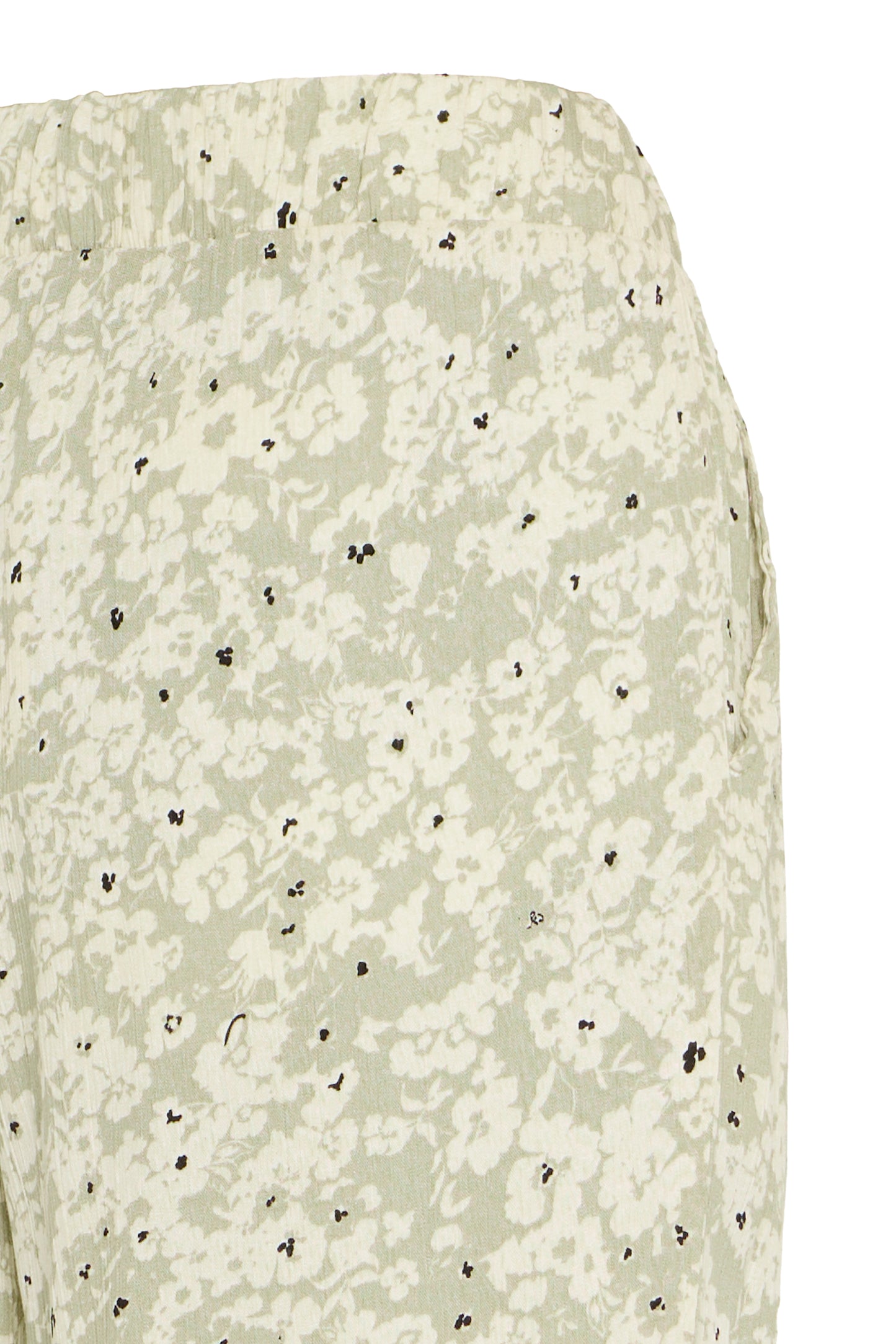 Pantalon fluide motif floral ICHI