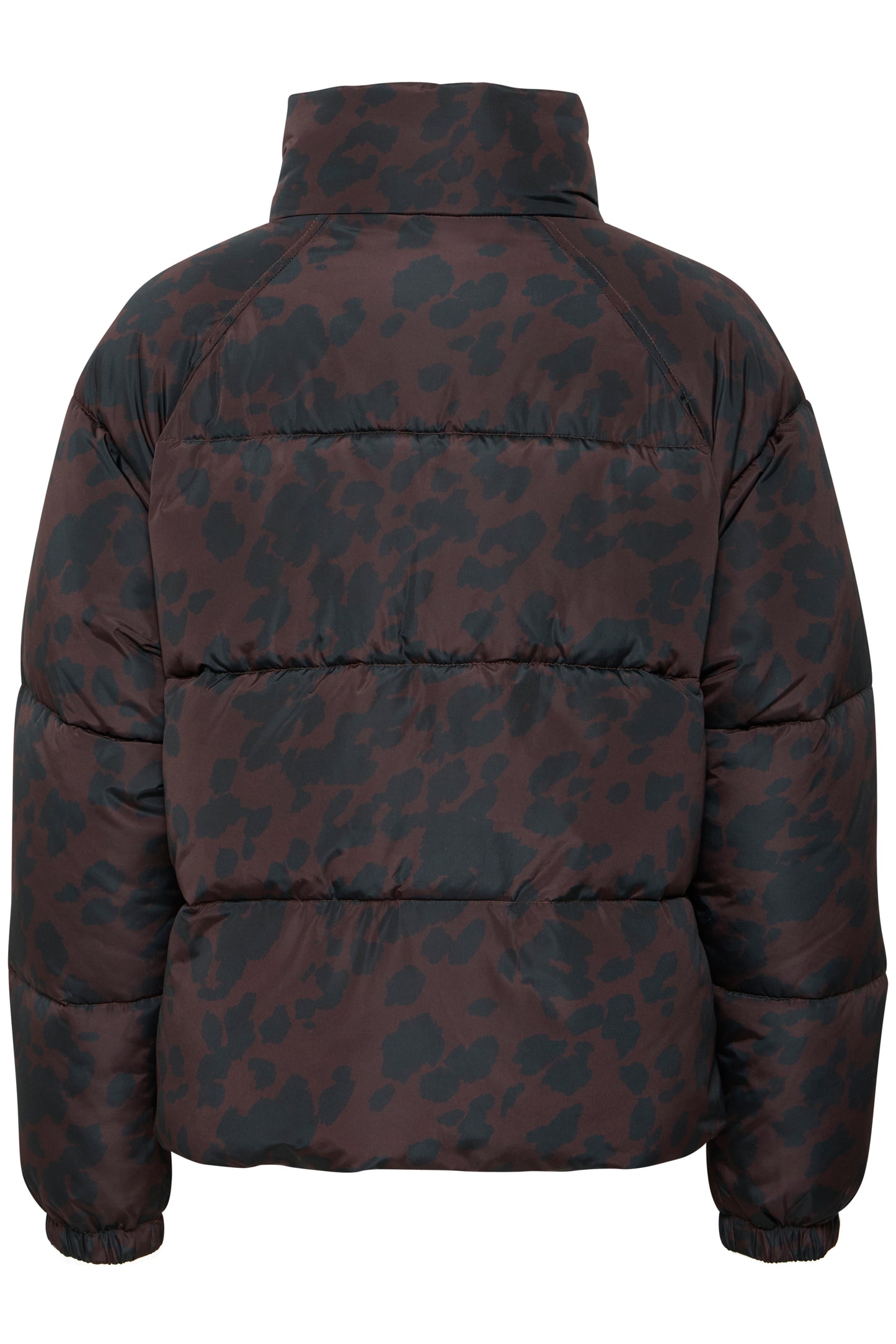 Doudoune motif léopard ICHI