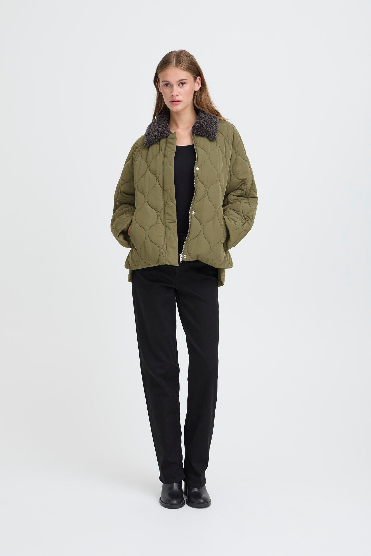 Veste détail col ICHI