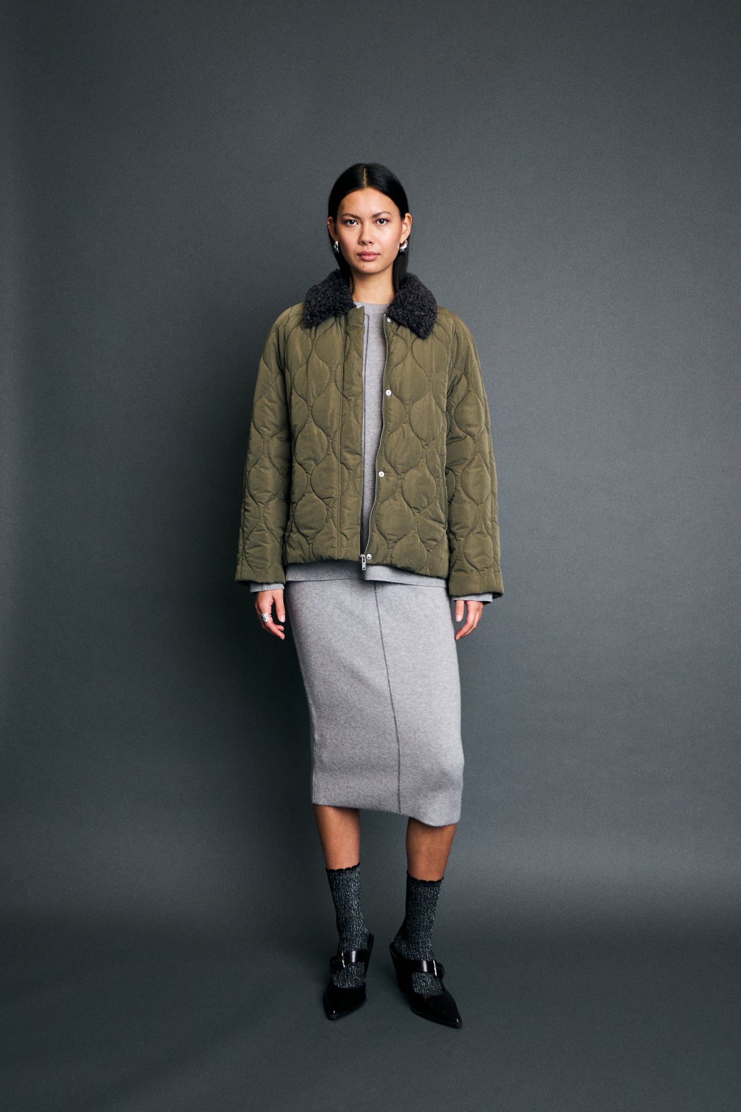 Veste détail col ICHI