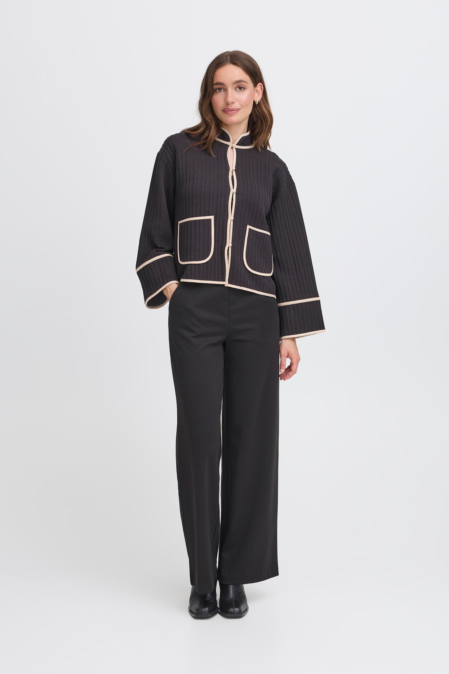 Veste matelassée bicolore ICHI