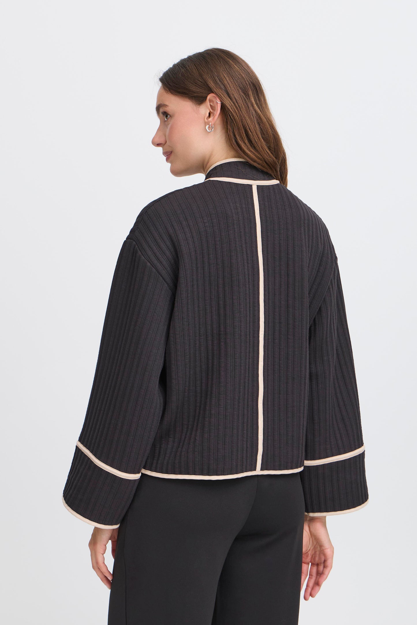 Veste matelassée bicolore ICHI