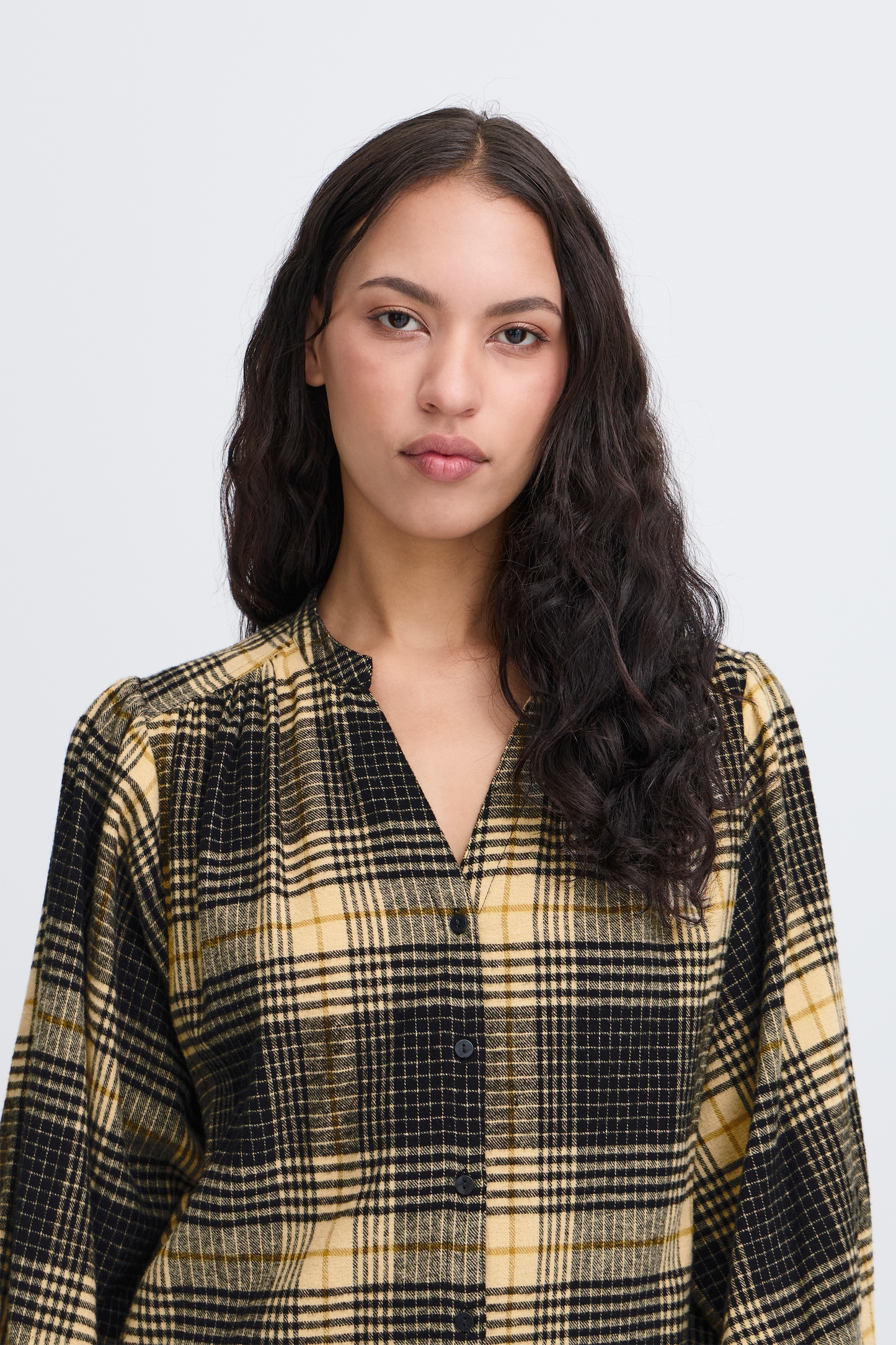 Chemise manches bouffantes ICHI