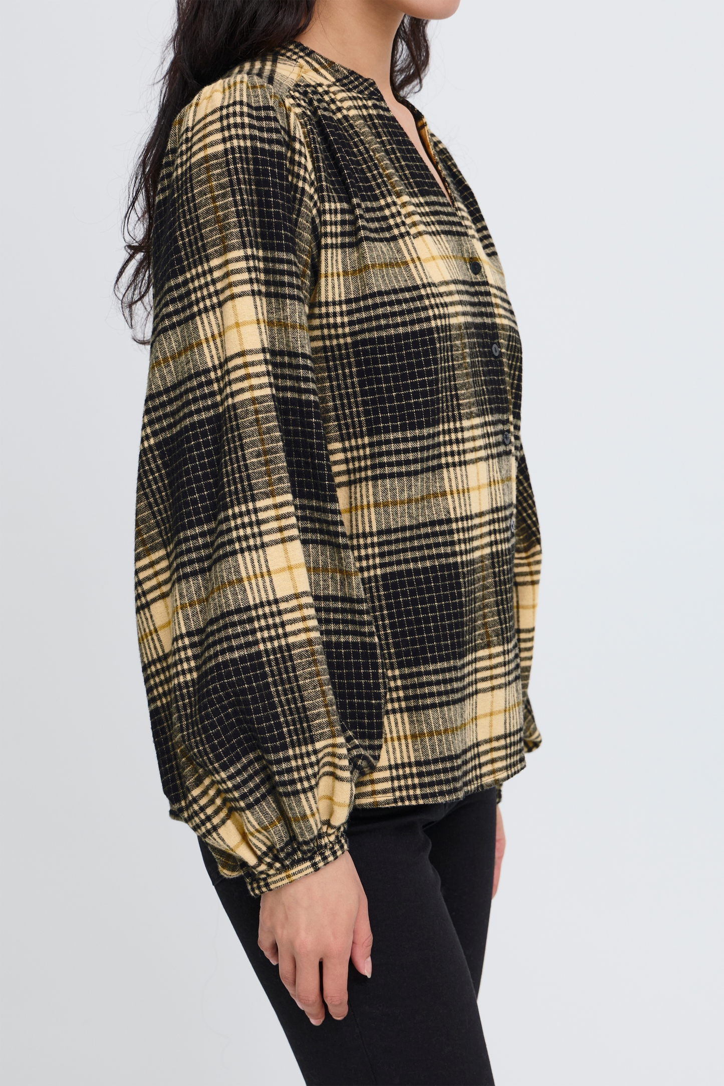 Chemise manches bouffantes ICHI