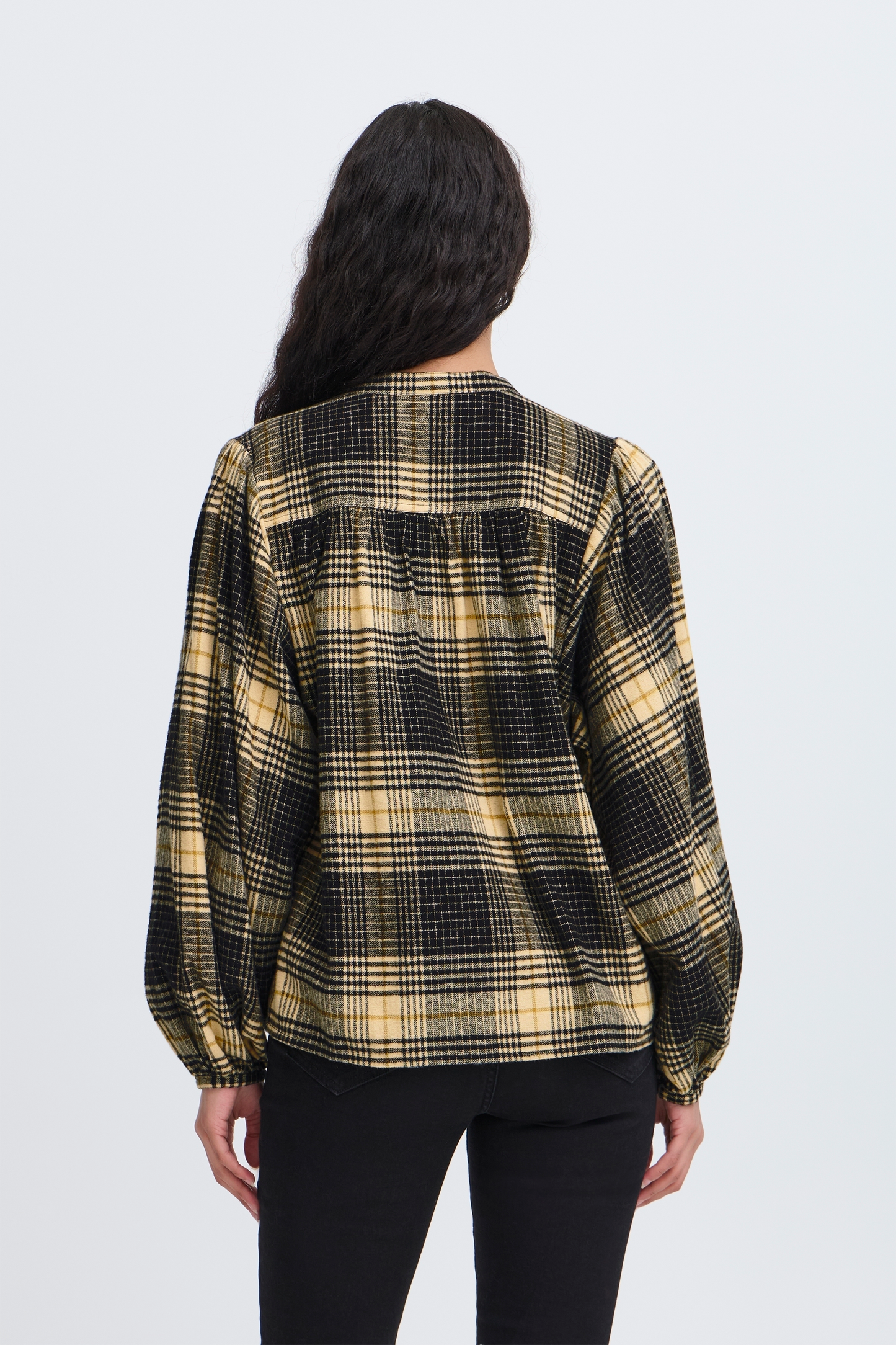 Chemise manches bouffantes ICHI