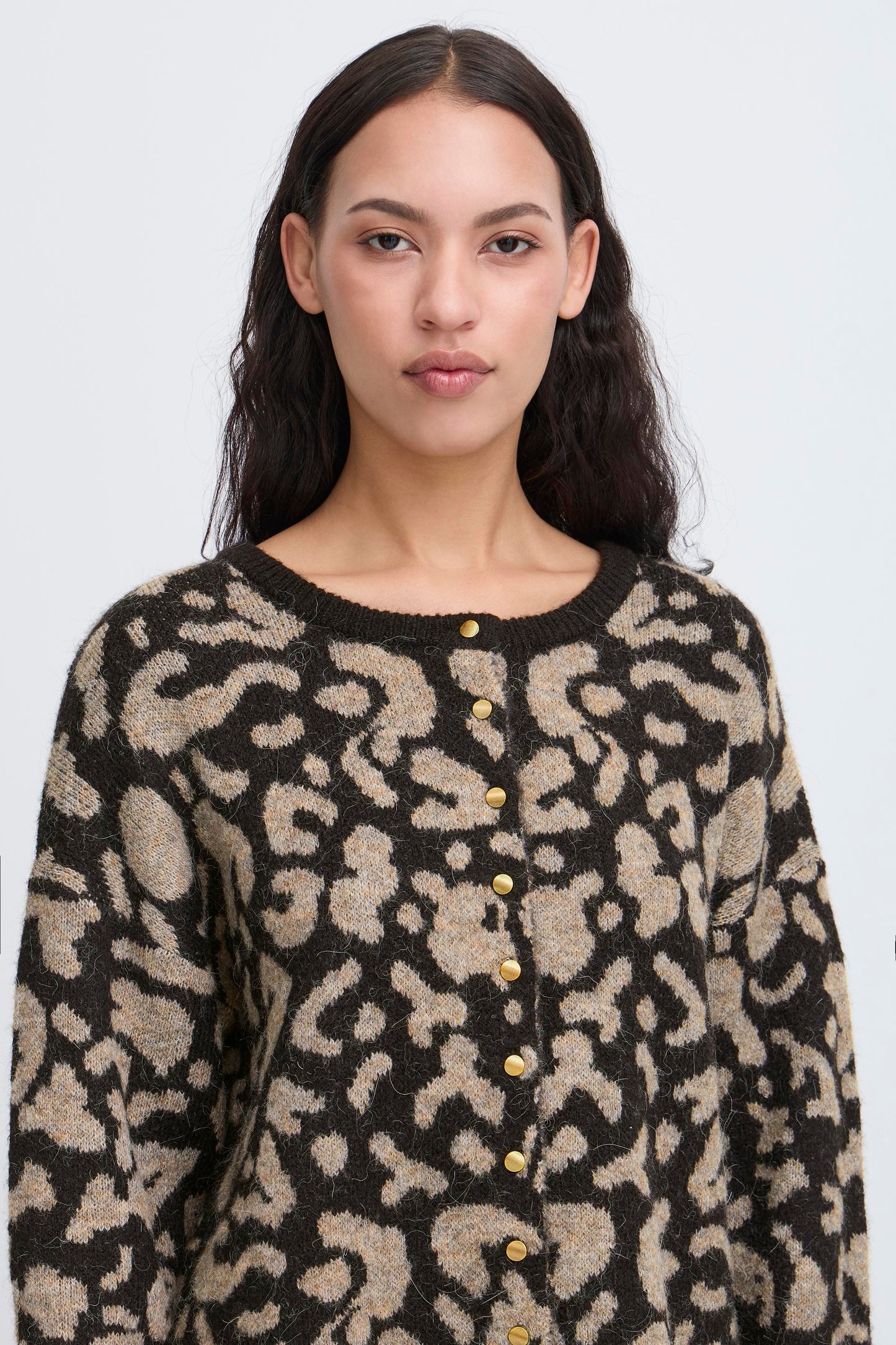 Gilet jolies boutons ICHI