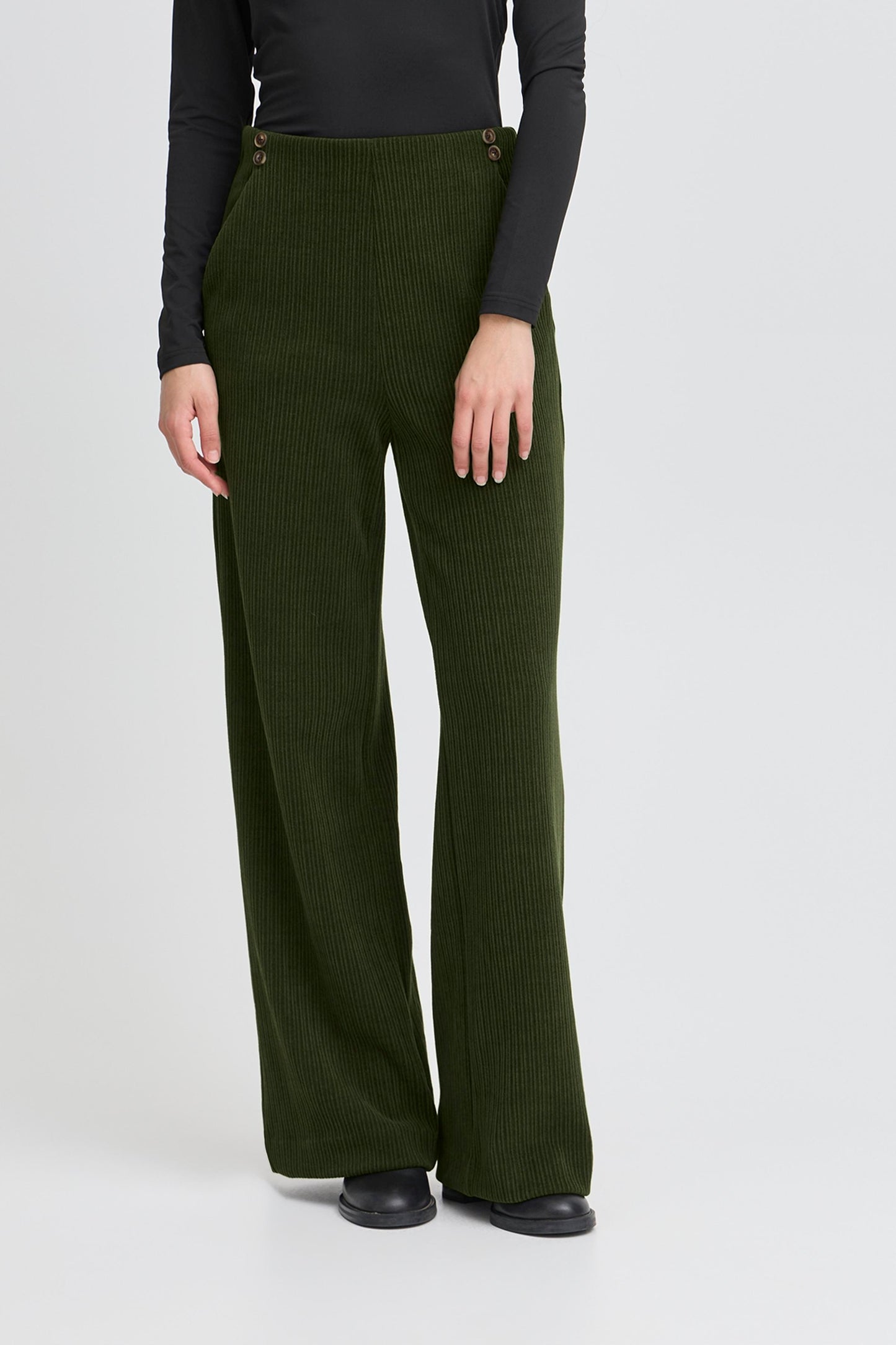 Pantalon velours côtelé ICHI