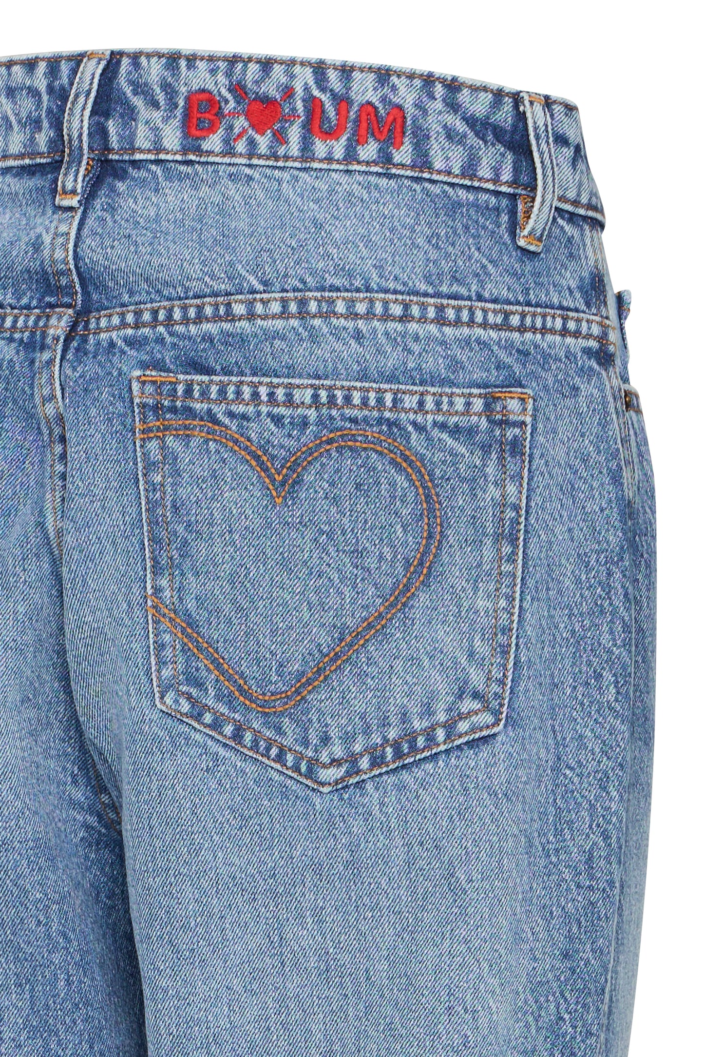Jean détail broderie ICHI