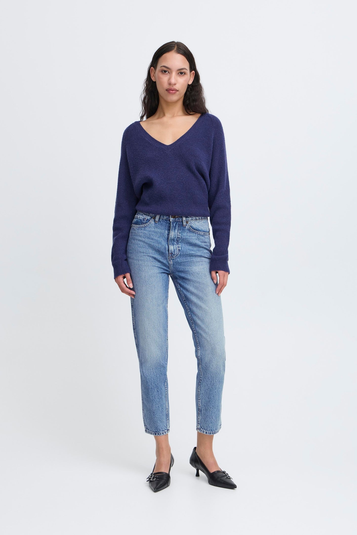 Jean détail broderie ICHI