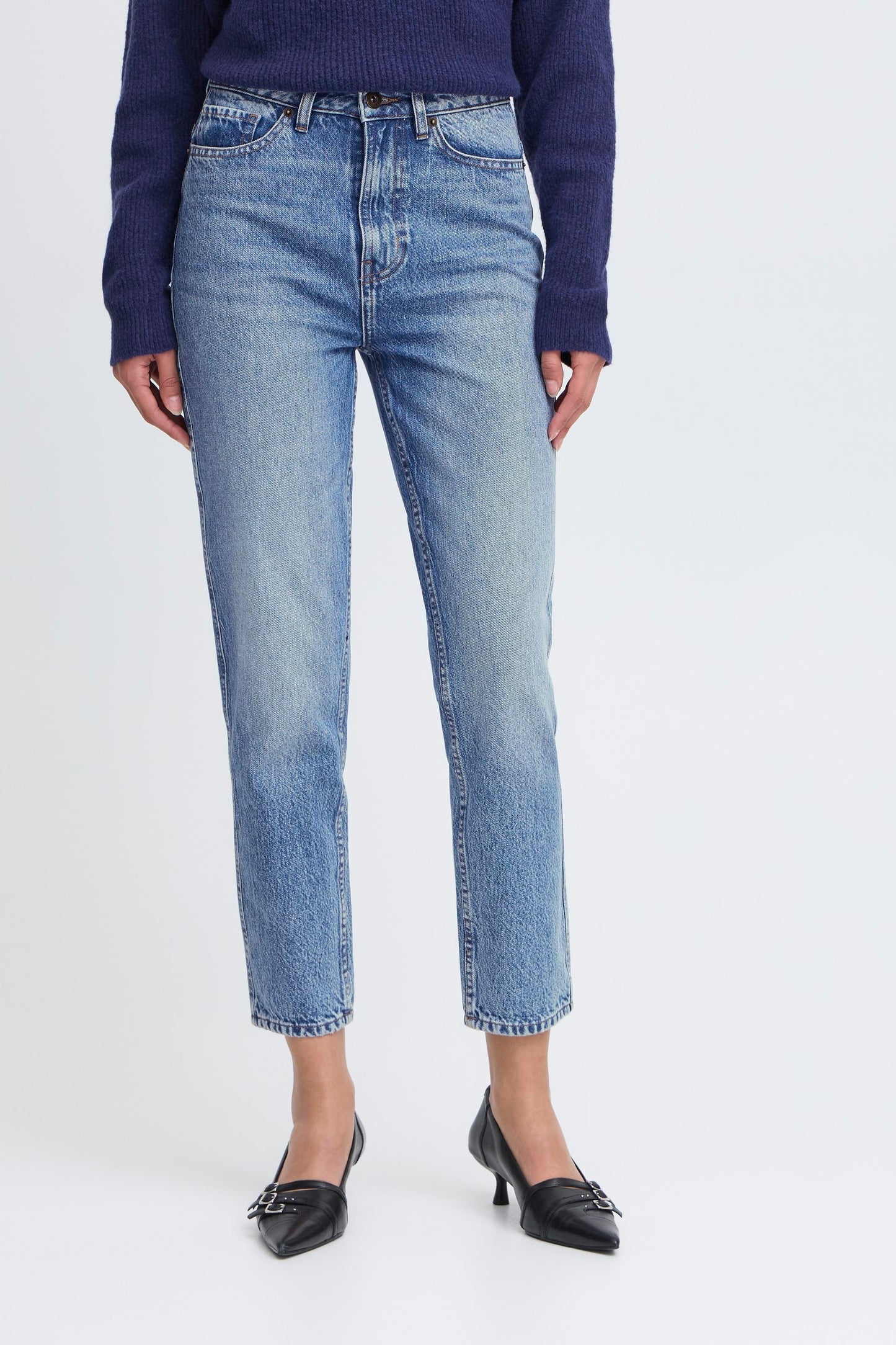 Jean détail broderie ICHI