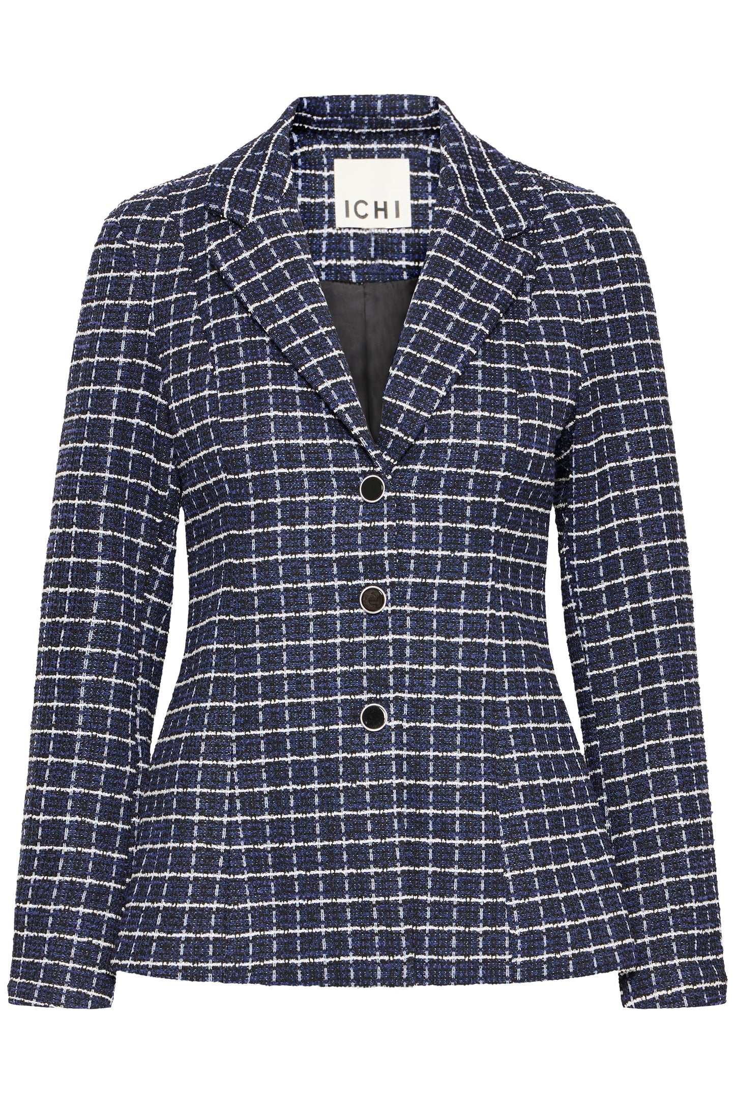 Veste blazer effet tweed ICHI