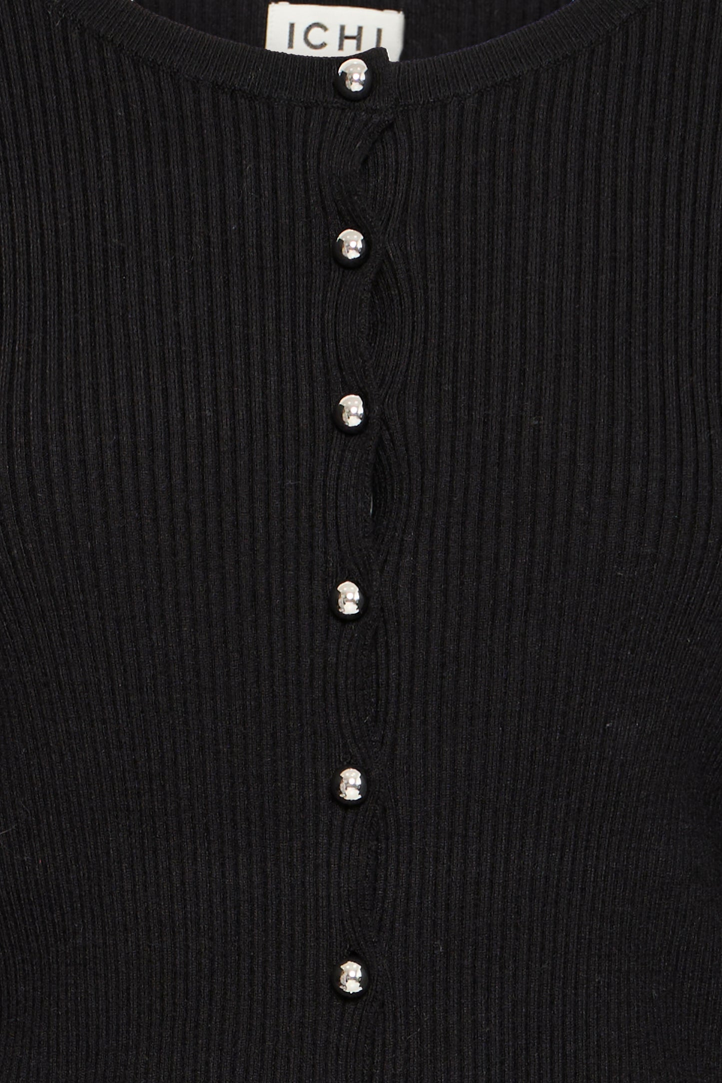 Top détail manches & boutons ICHI