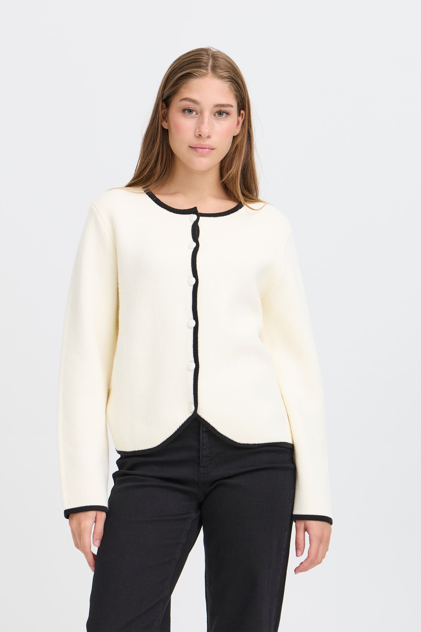 Gilet/pull détail contour ICHI