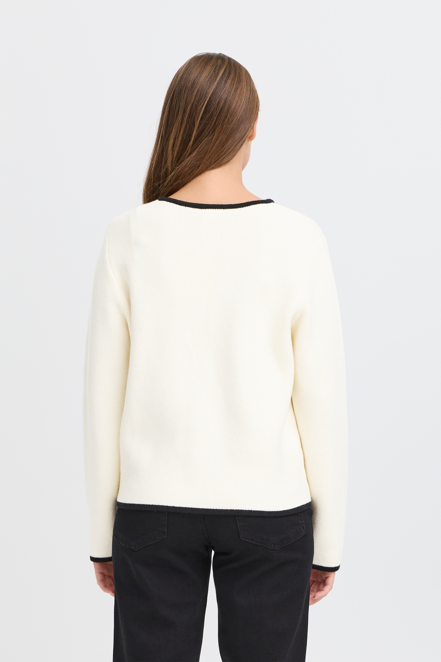 Gilet/pull détail contour ICHI