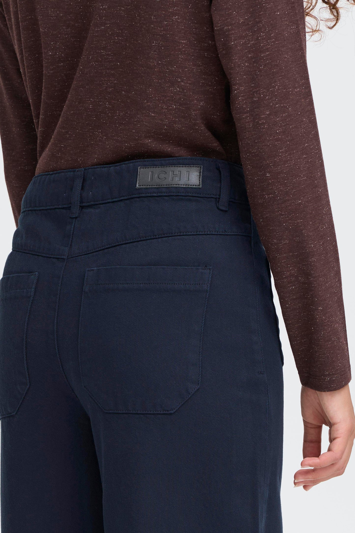 Pantalon large & boutons ICHI