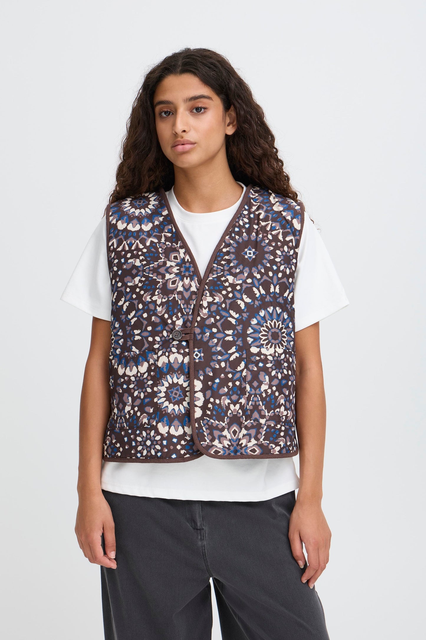 Gilet sans manche réversible ICHI