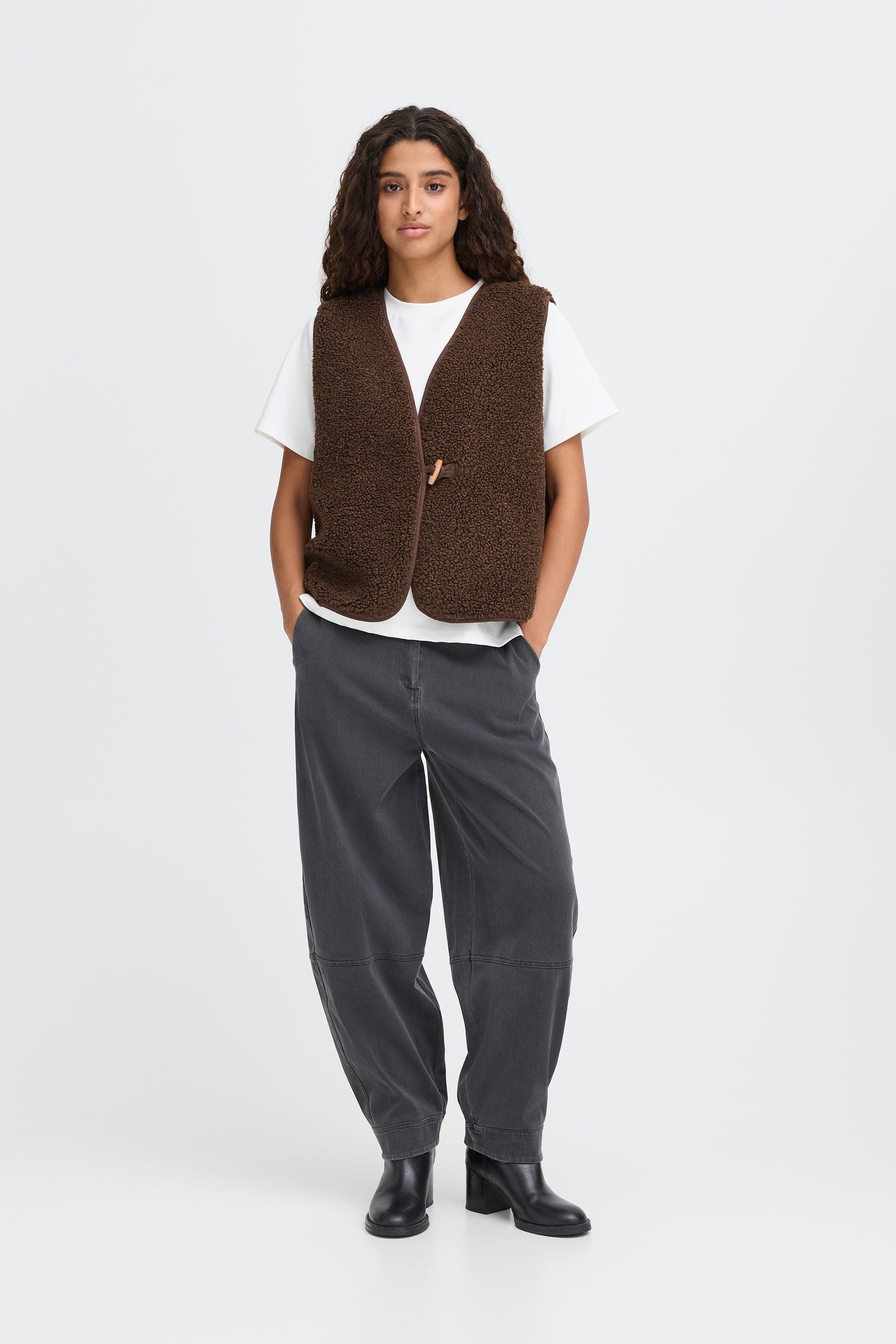 Gilet sans manche réversible ICHI