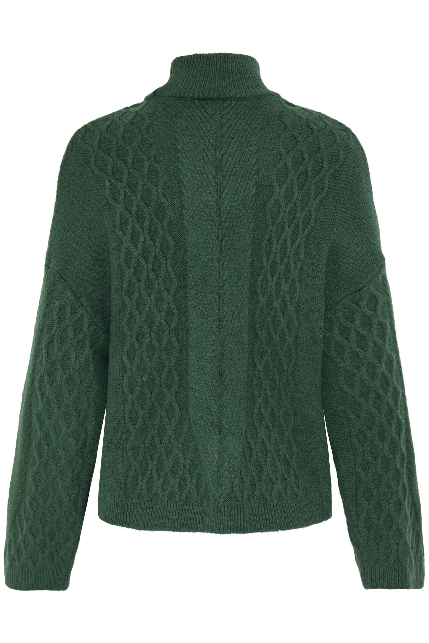 Pull col roulé maillage ICHI