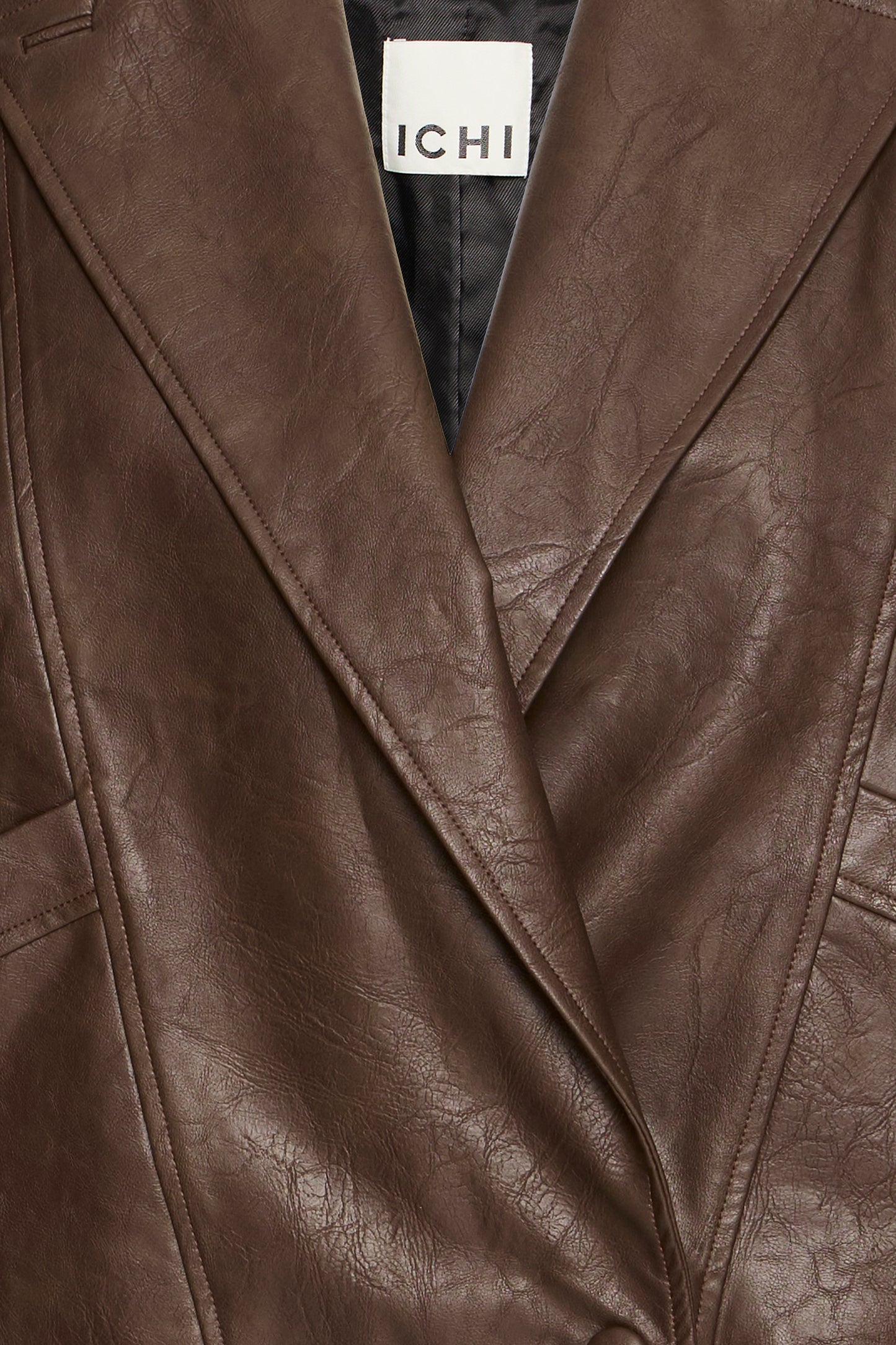 Veste simili cuir ICHI