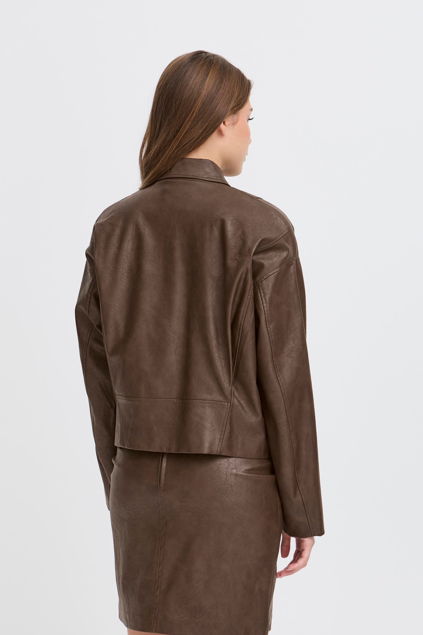 Veste simili cuir ICHI