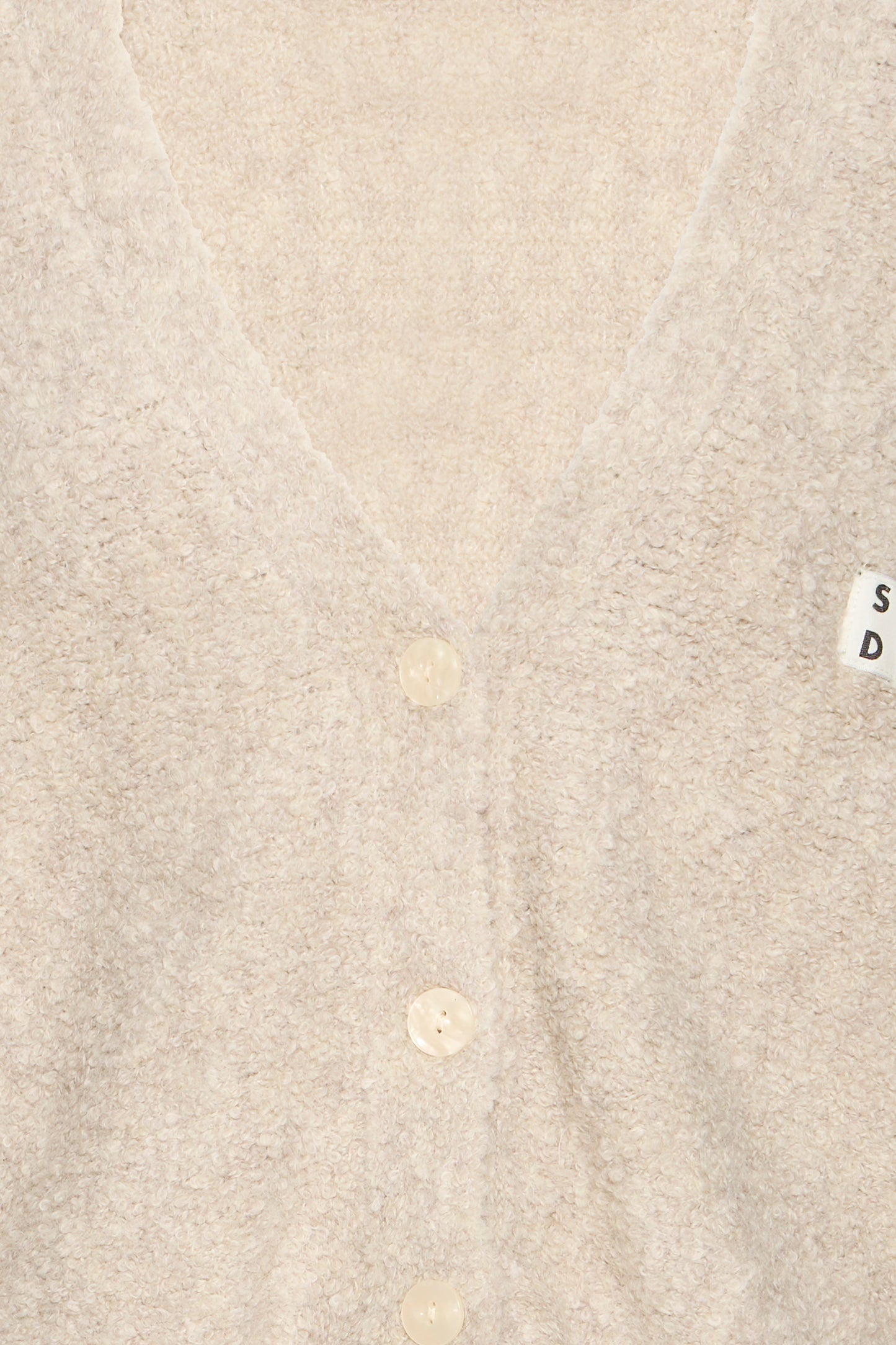 Gilet oversize bouclé ICHI