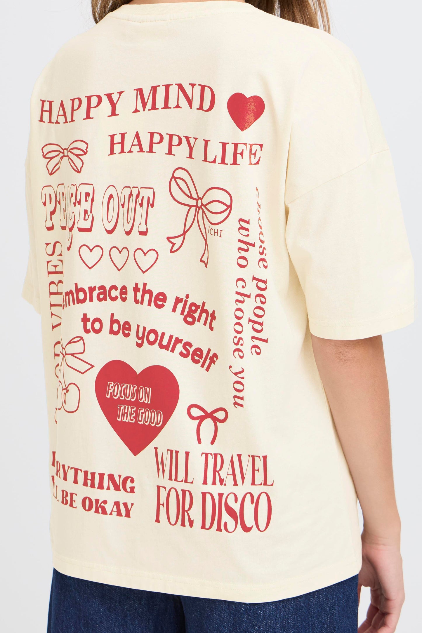 T-shirt "Happy mind" ICHI