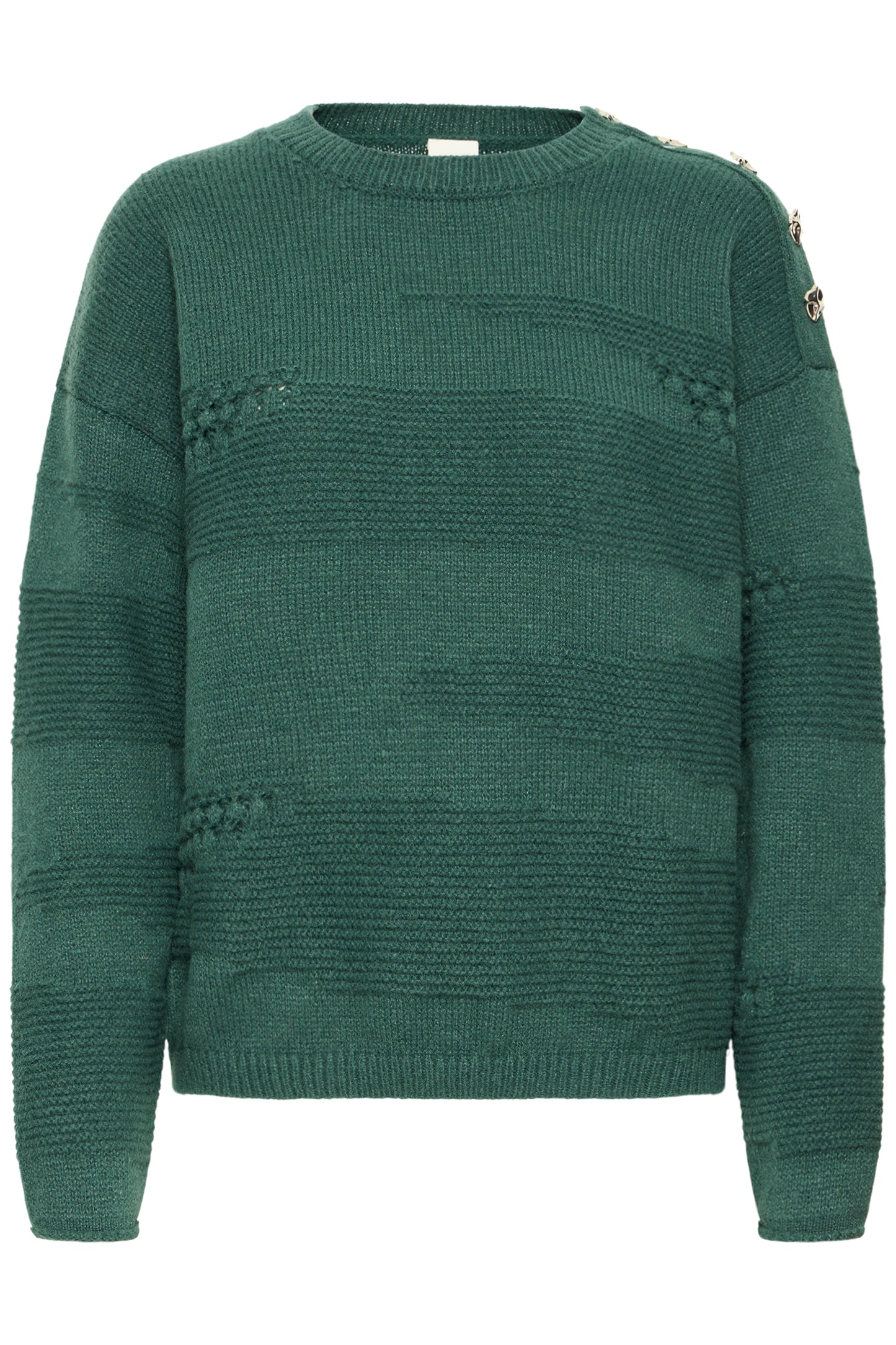 Pull boutons épaule ICHI