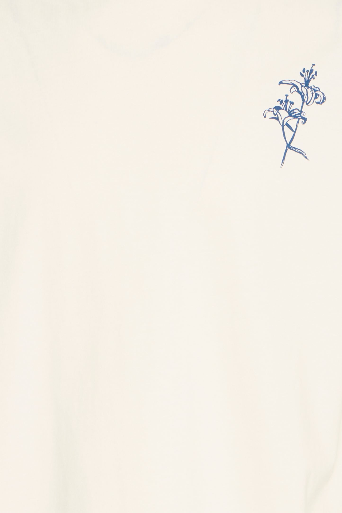 T-shirt motif floral Casual Friday