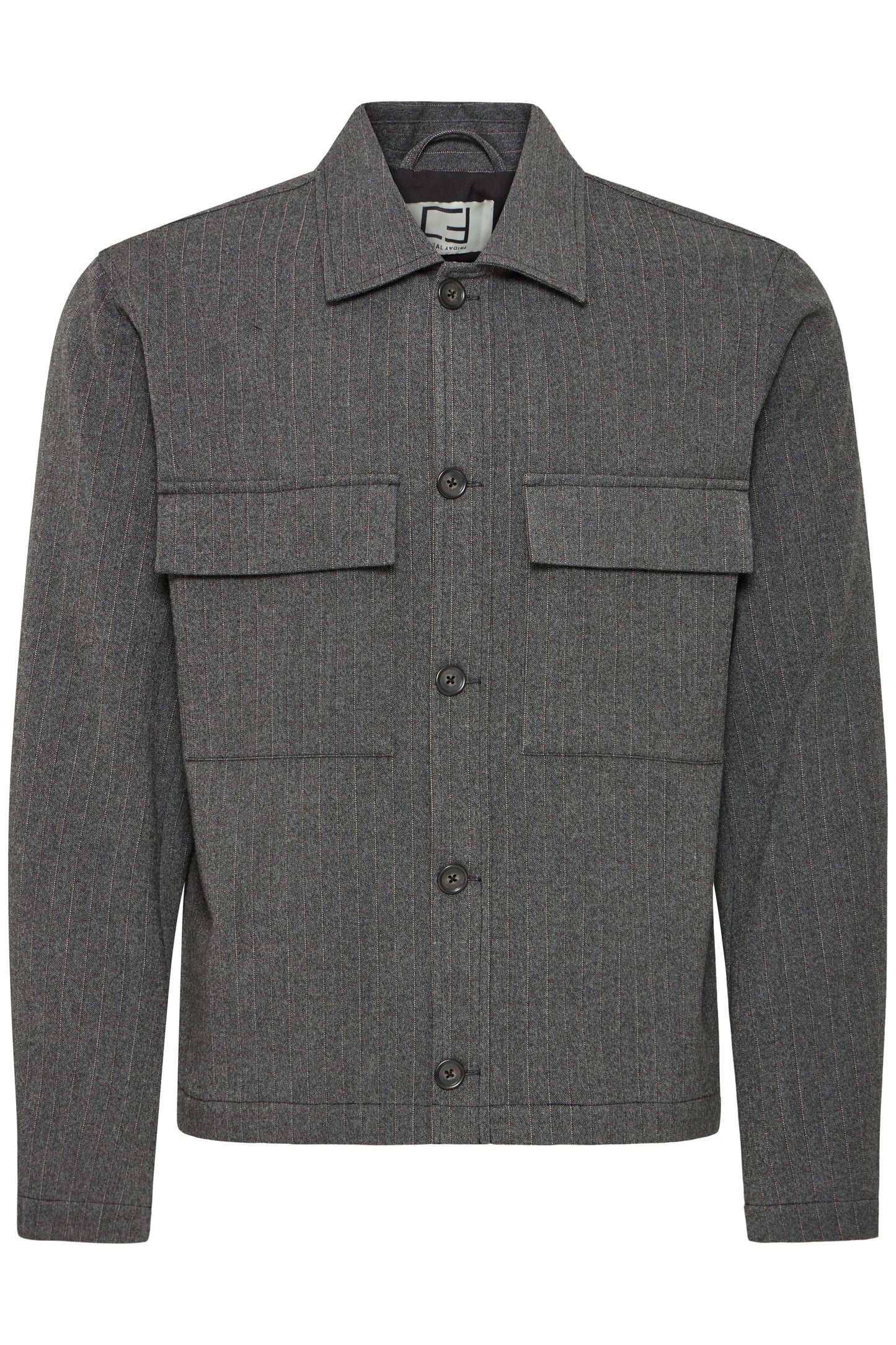 Veste droite rayures Casual Friday