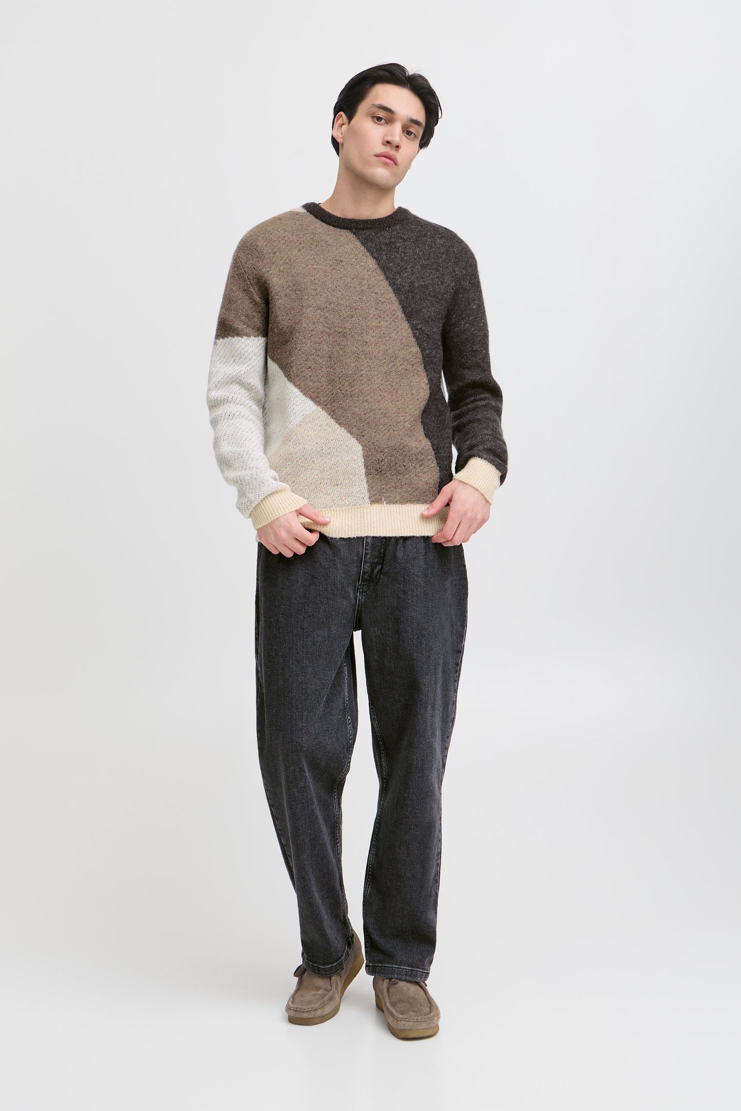 Pull géométrique Casual Friday