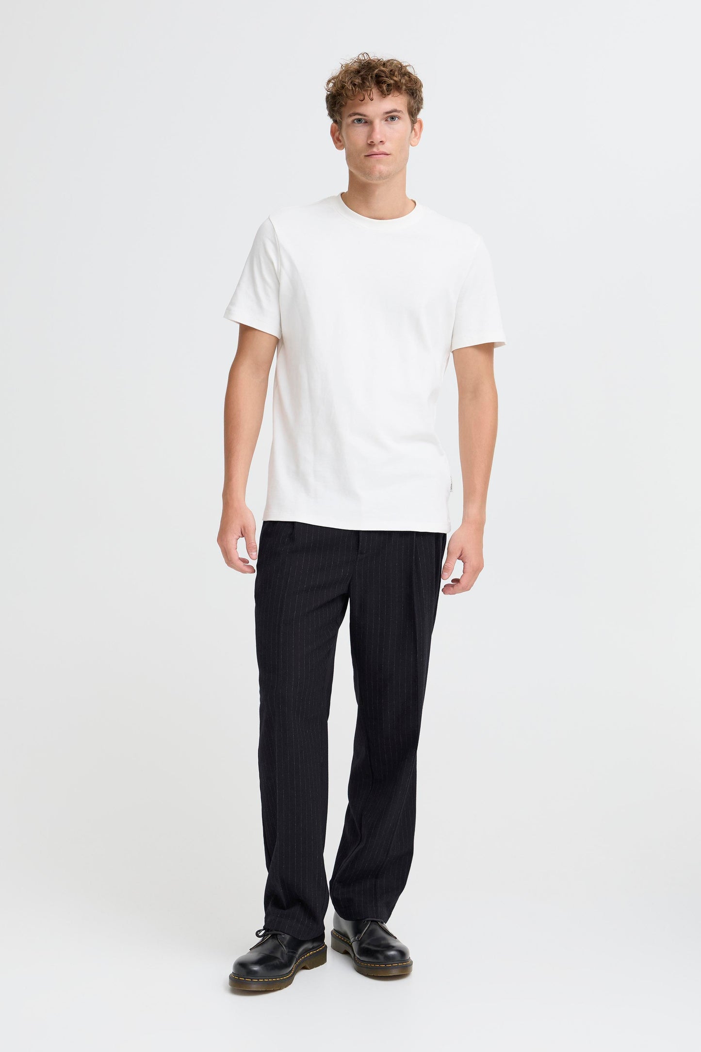 Pantalon rayures laine Casual Friday