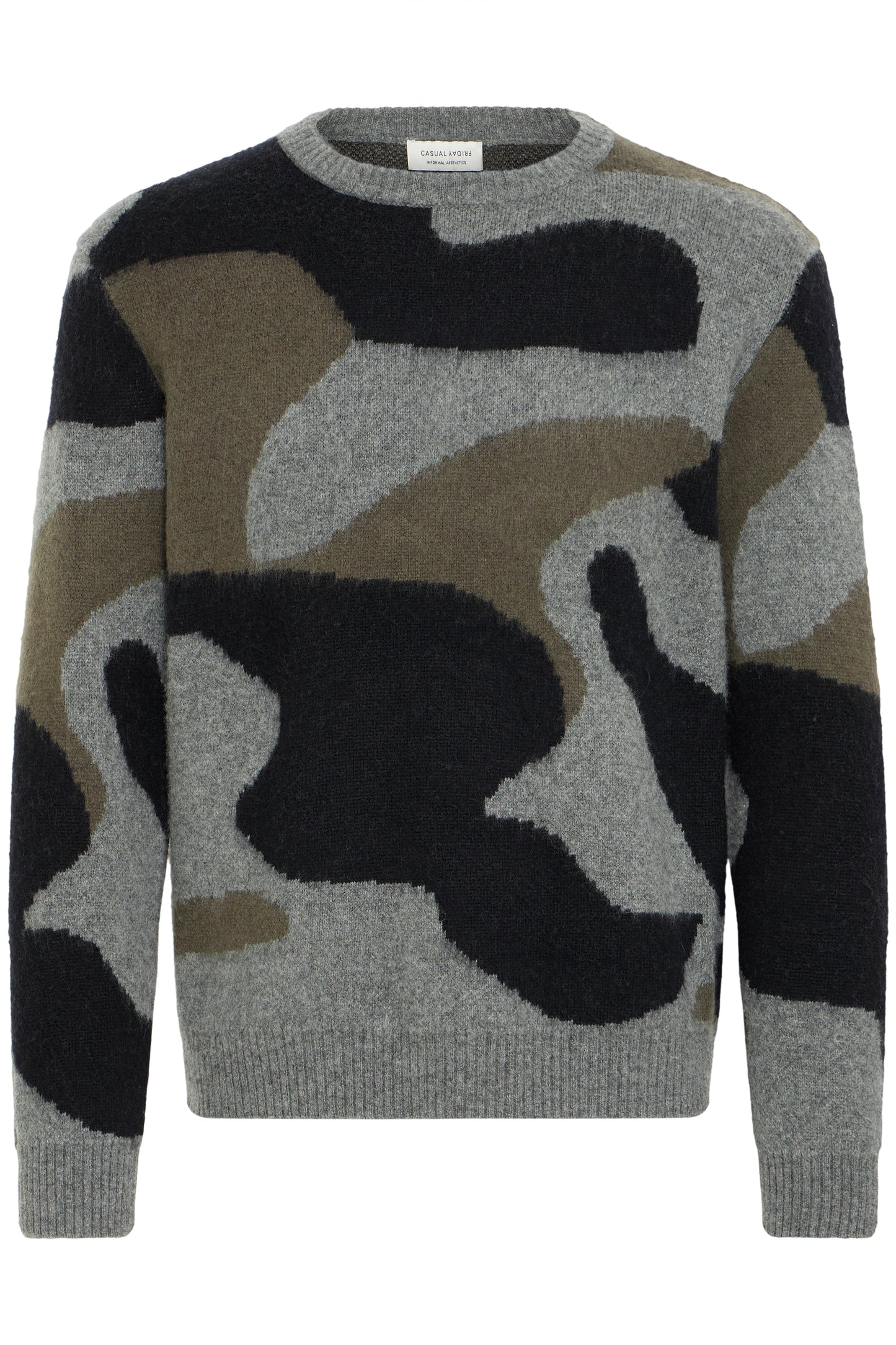 Pull laine tâches Casual Friday