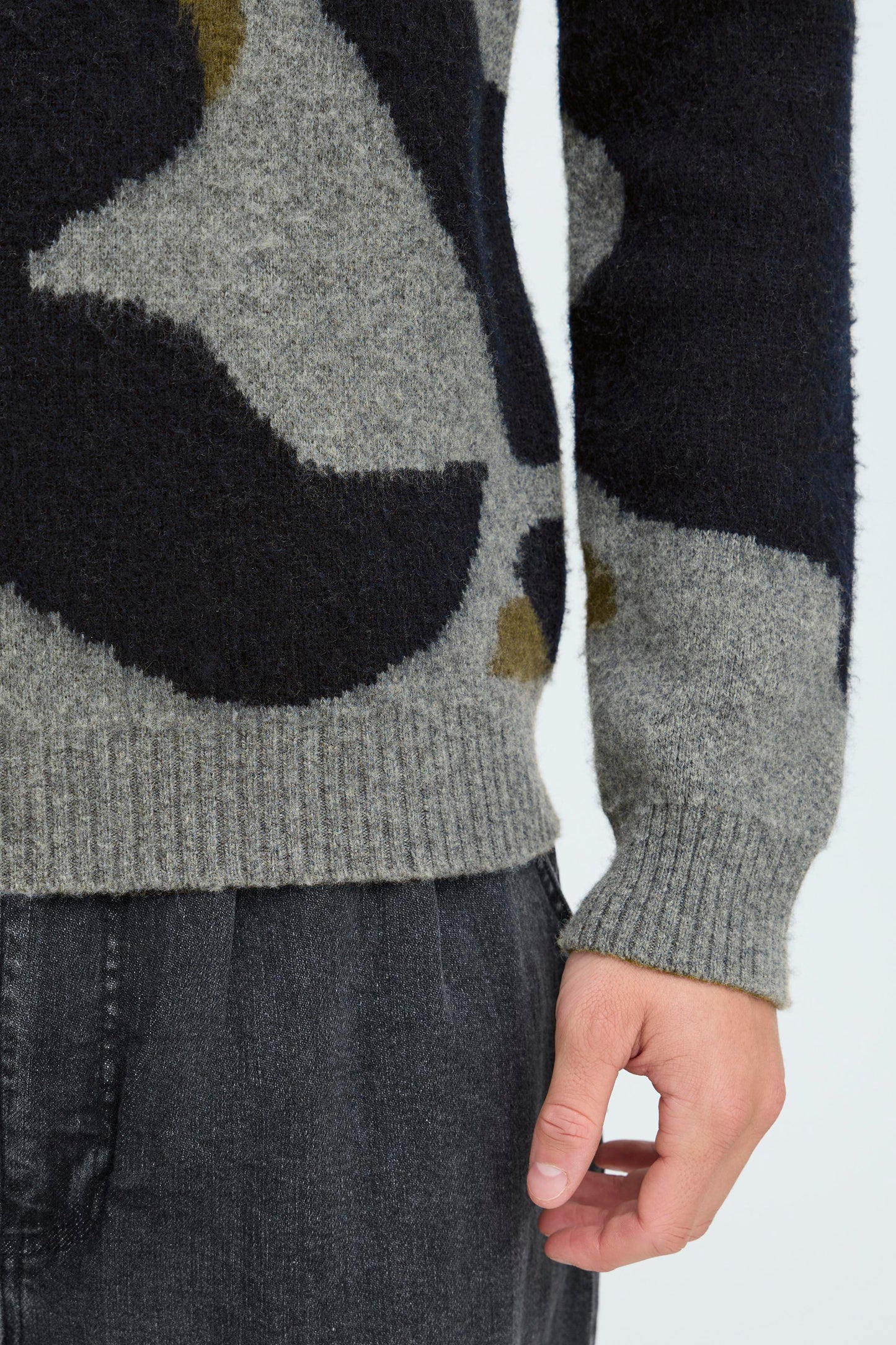 Pull laine tâches Casual Friday