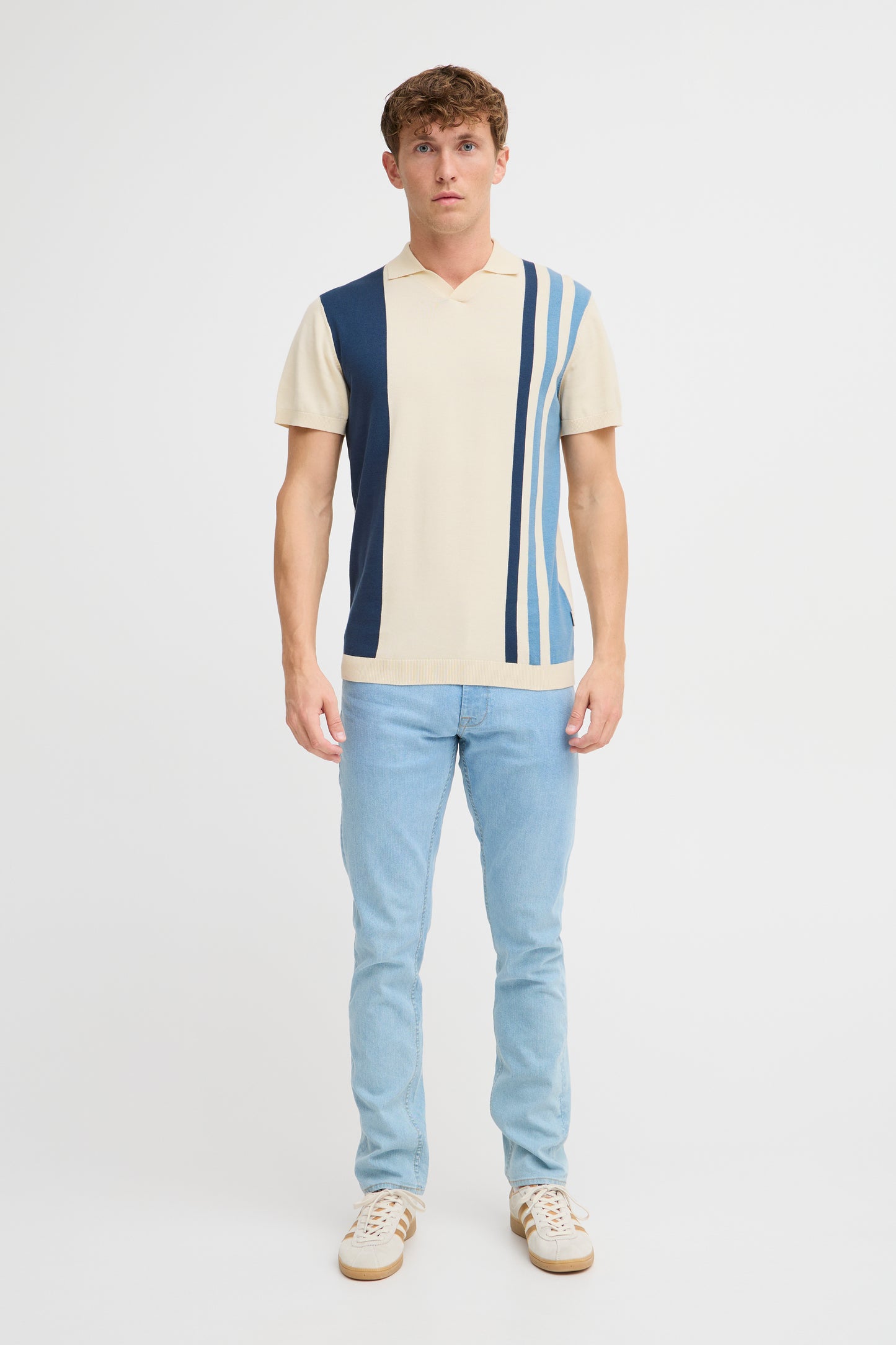 Polo rayures Blend