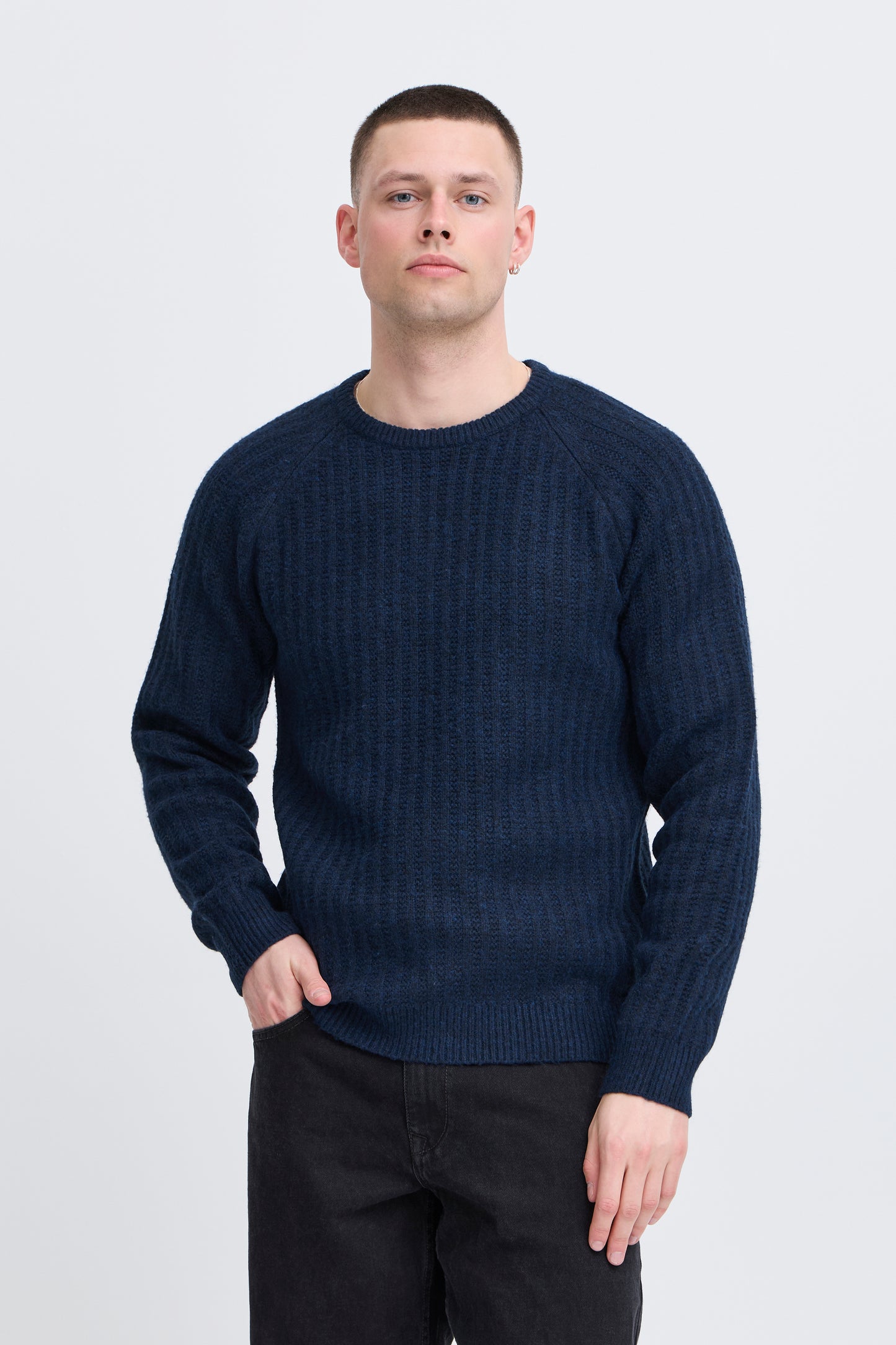 Pull détail mailles Blend