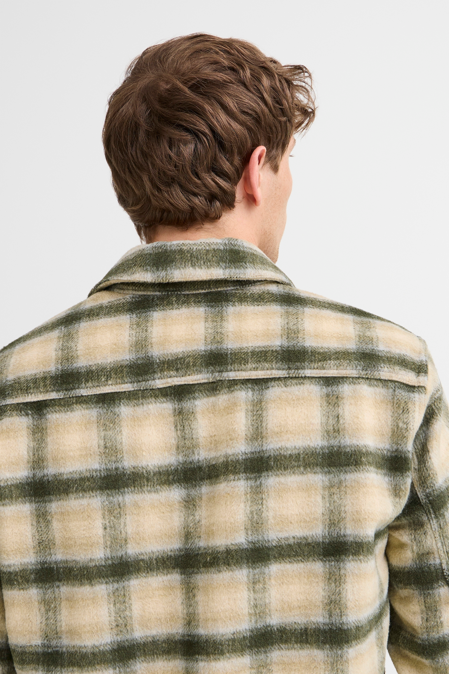 Veste surchemise carreaux Blend