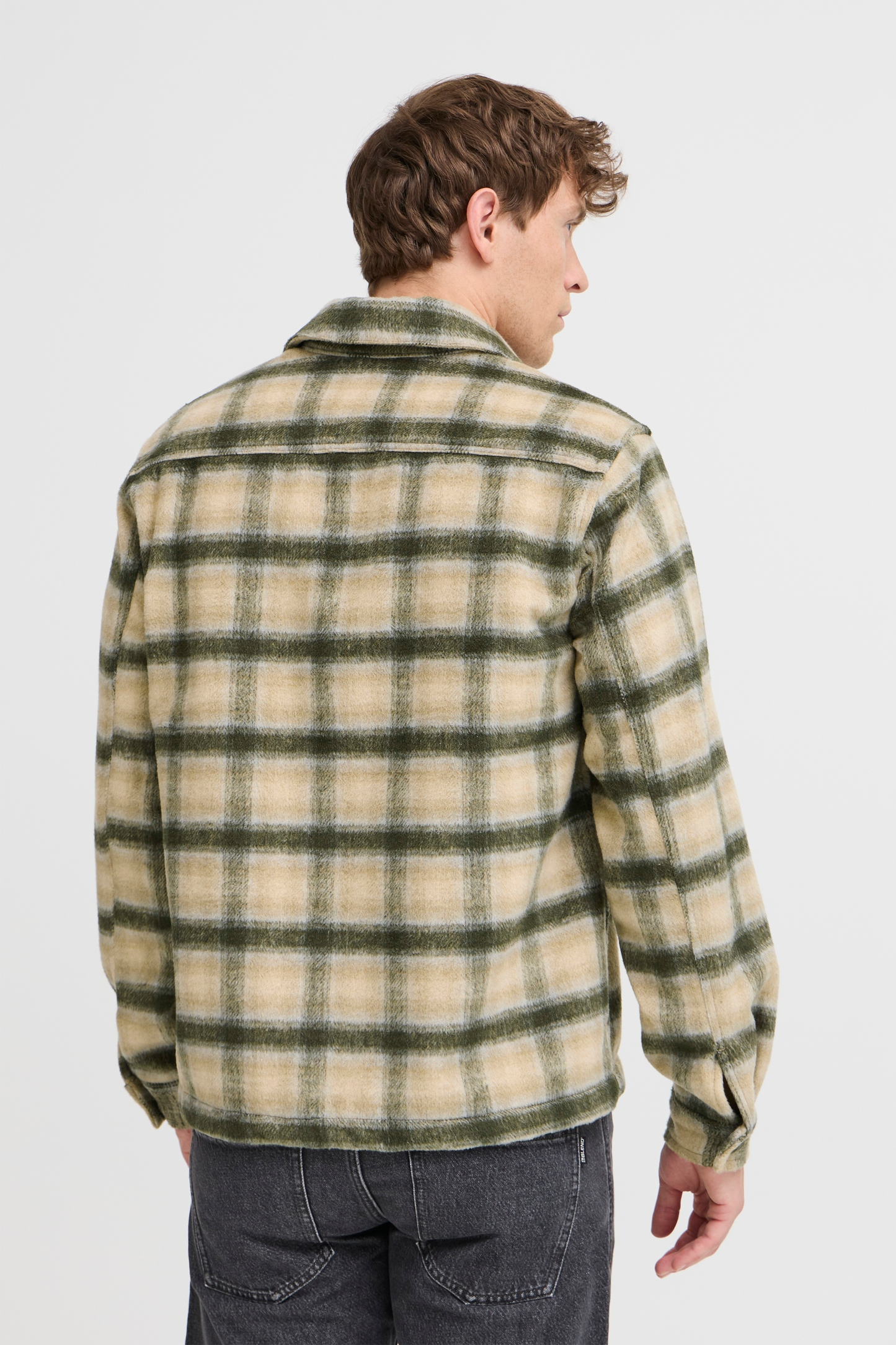 Veste surchemise carreaux Blend