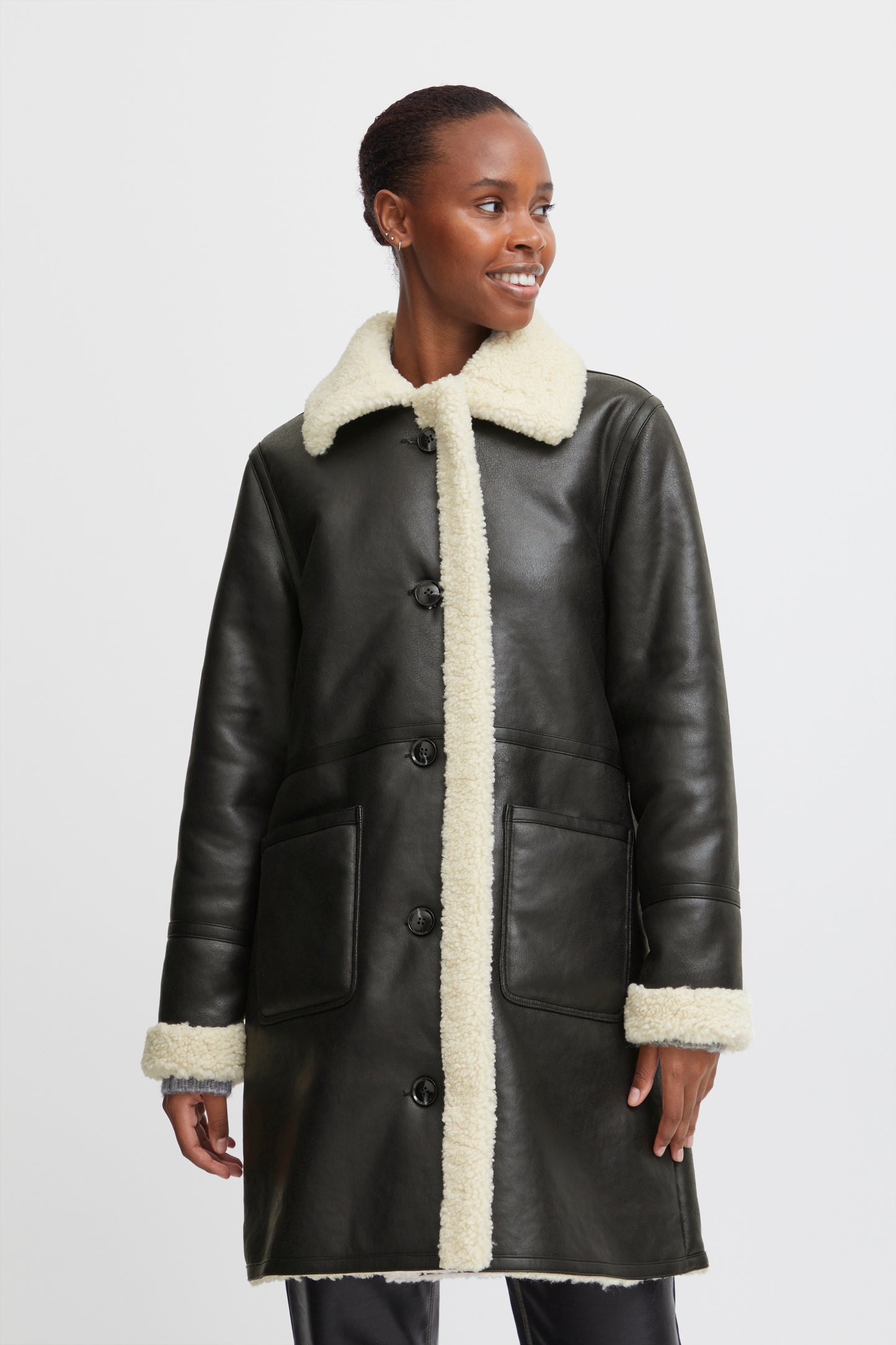 Manteau doublé B.Young
