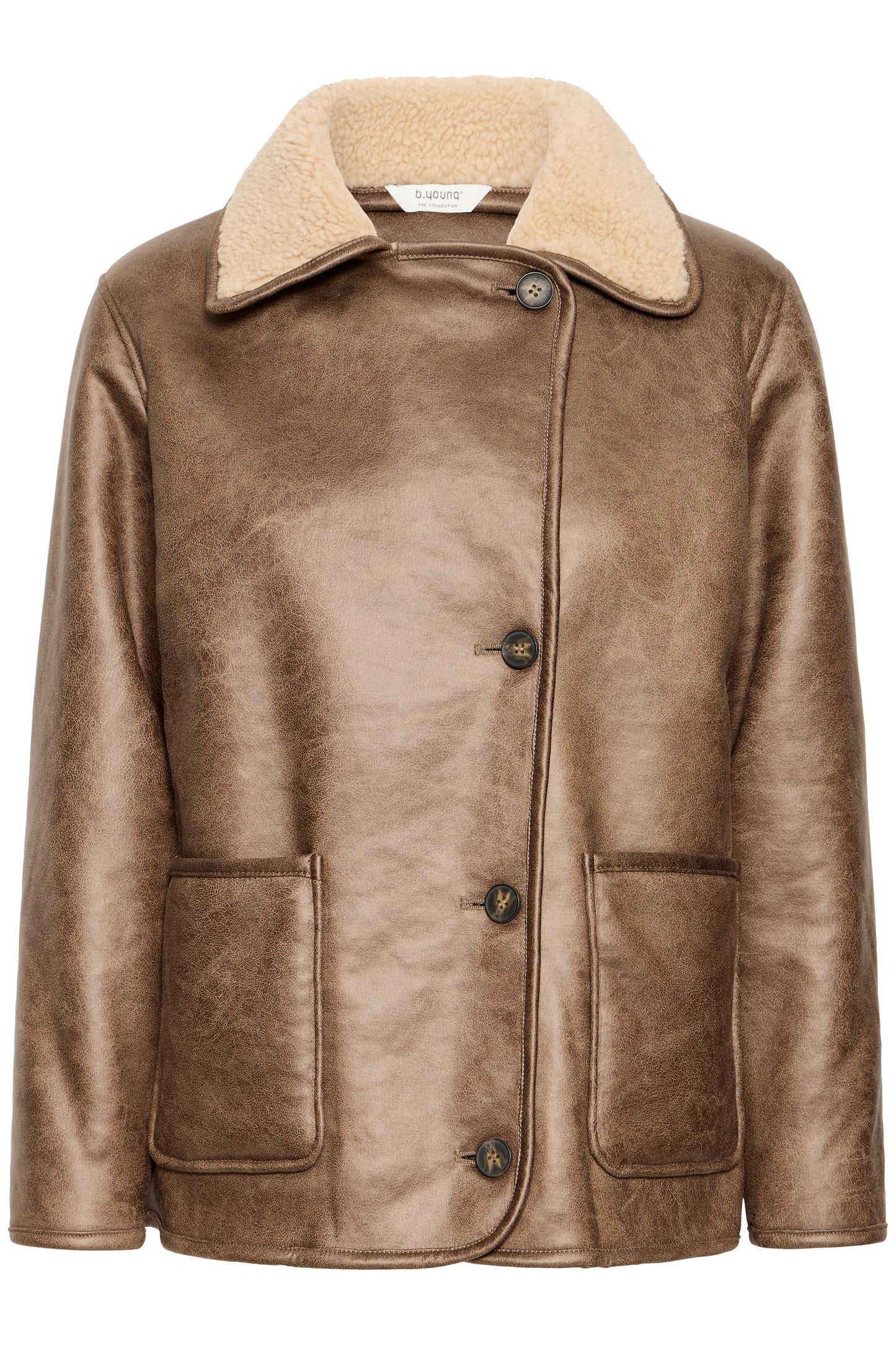 Manteau veste style peau B.Young