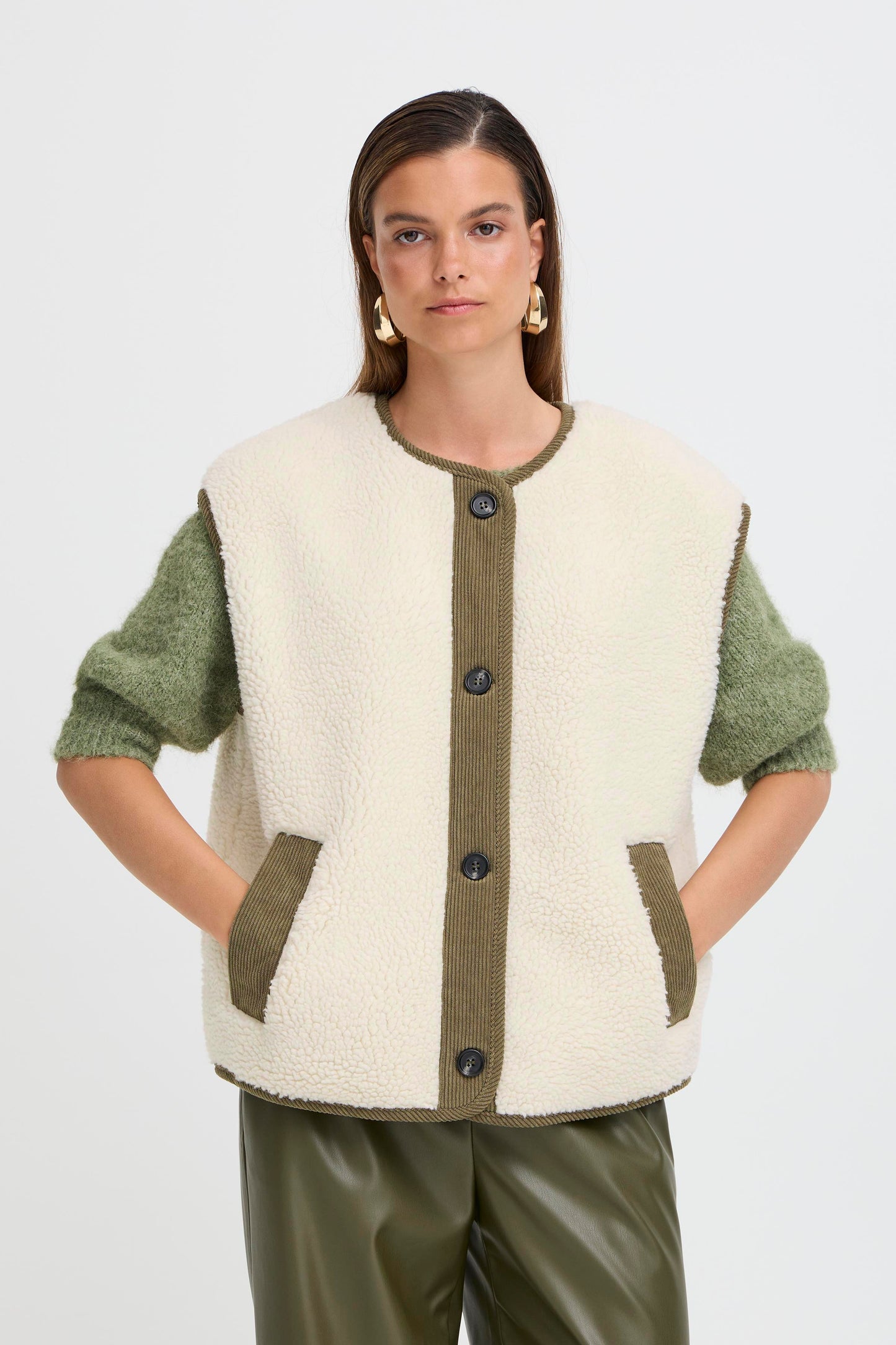 Veste mouton sans manche B.Young