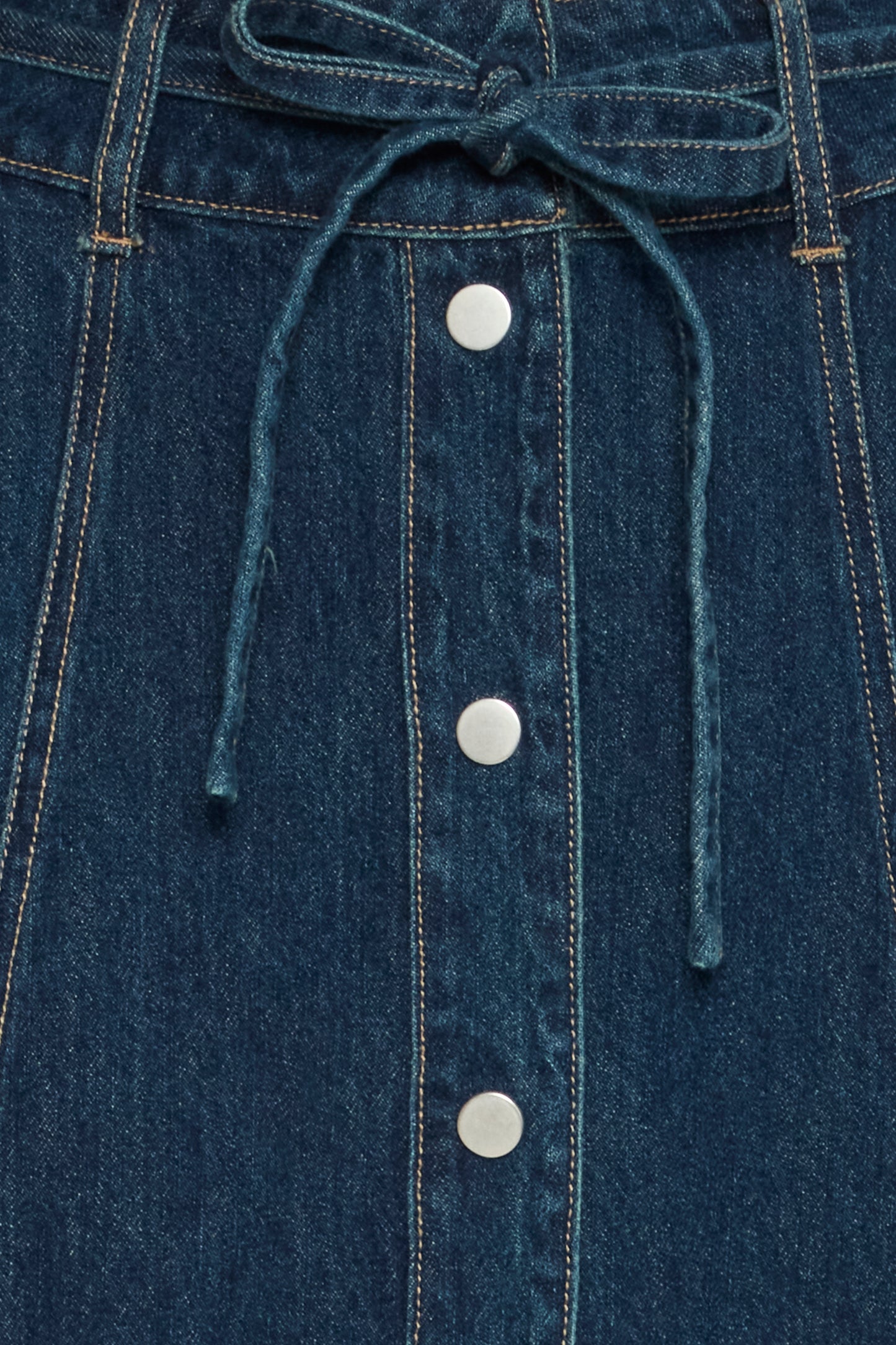 Jupe midi jean B.Young