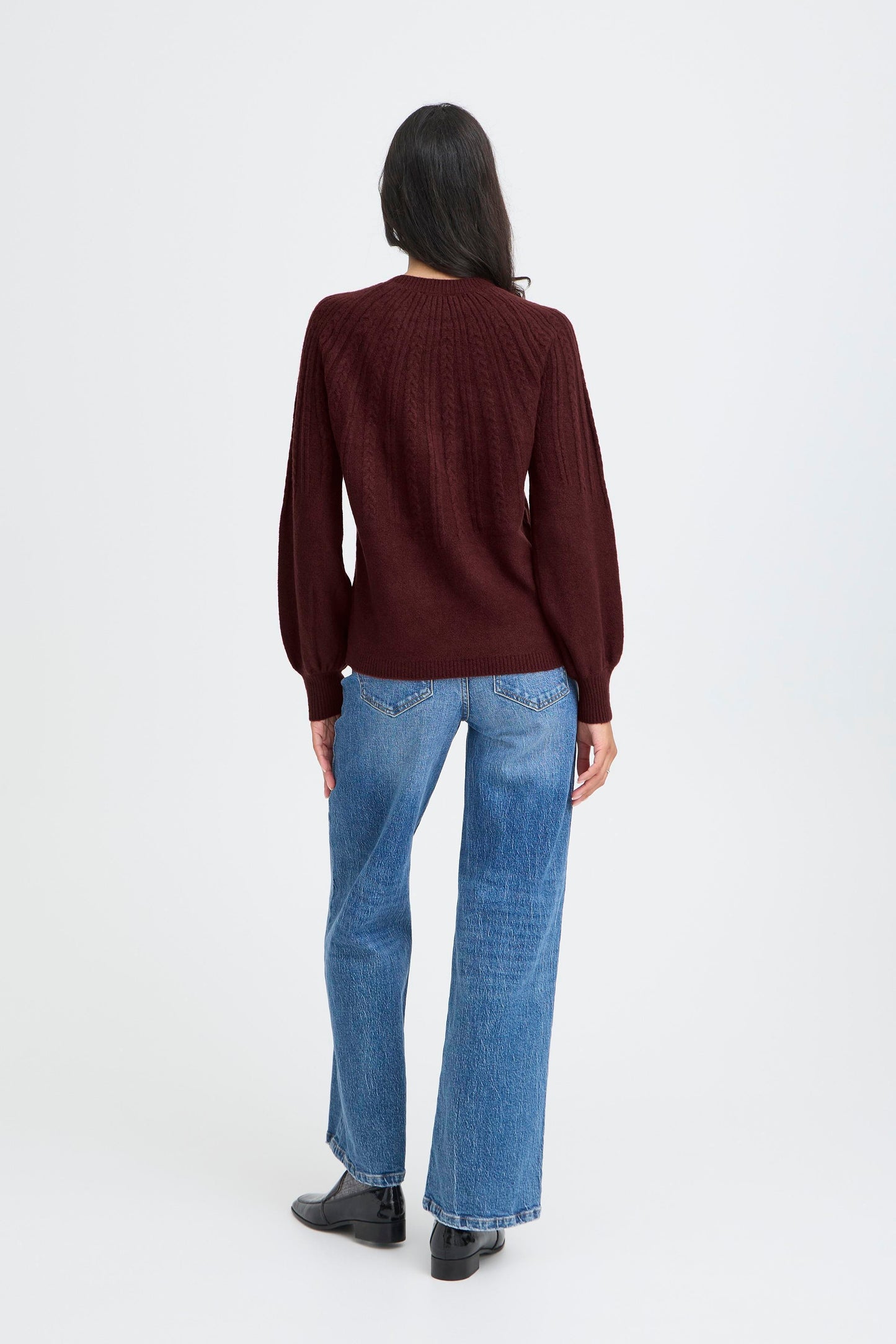 Pull avec maillage B.Young