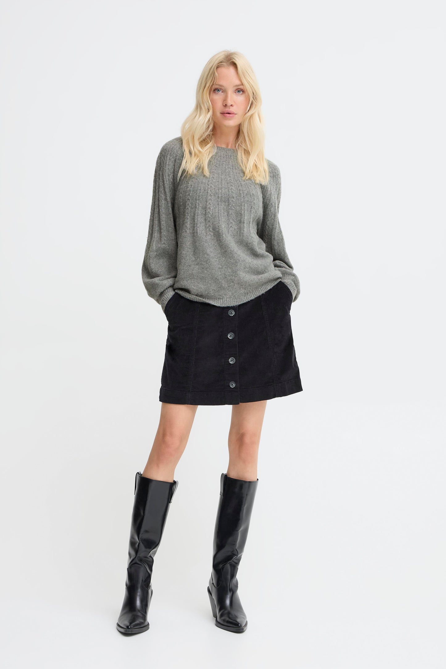 Pull avec maillage B.Young