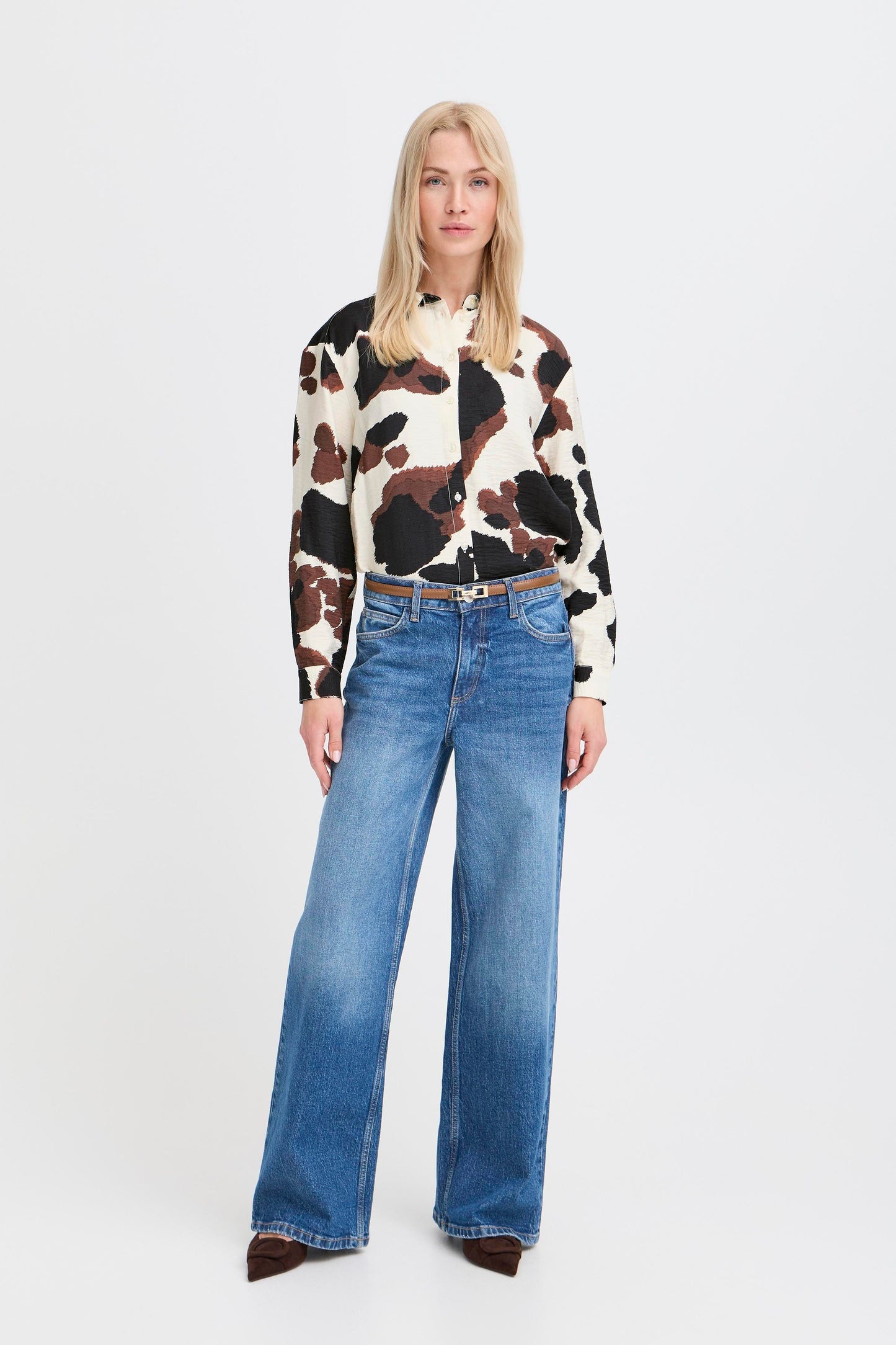 Chemise imprimé vache B.Young